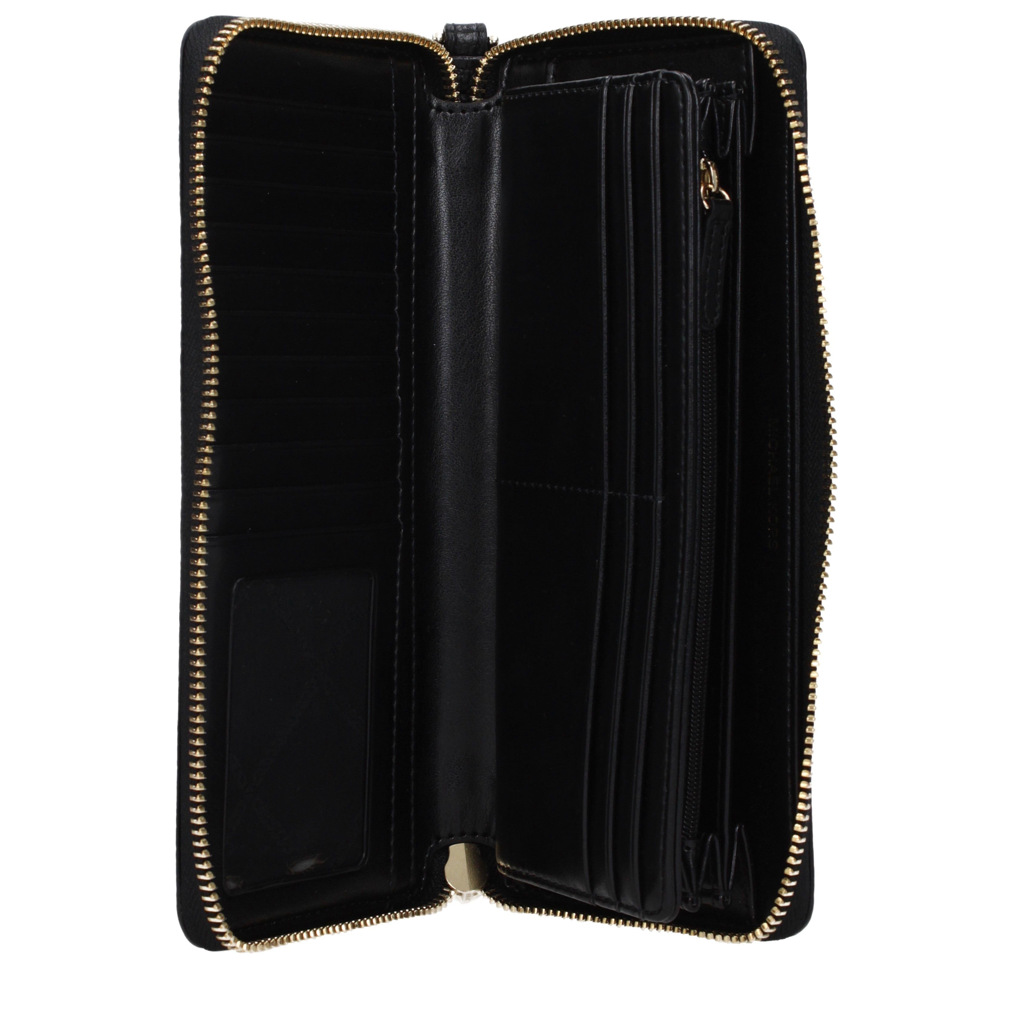 Michael Kors Michael Kors Wallets Women Leather Black Size ONE SIZE - 3 Thumbnail