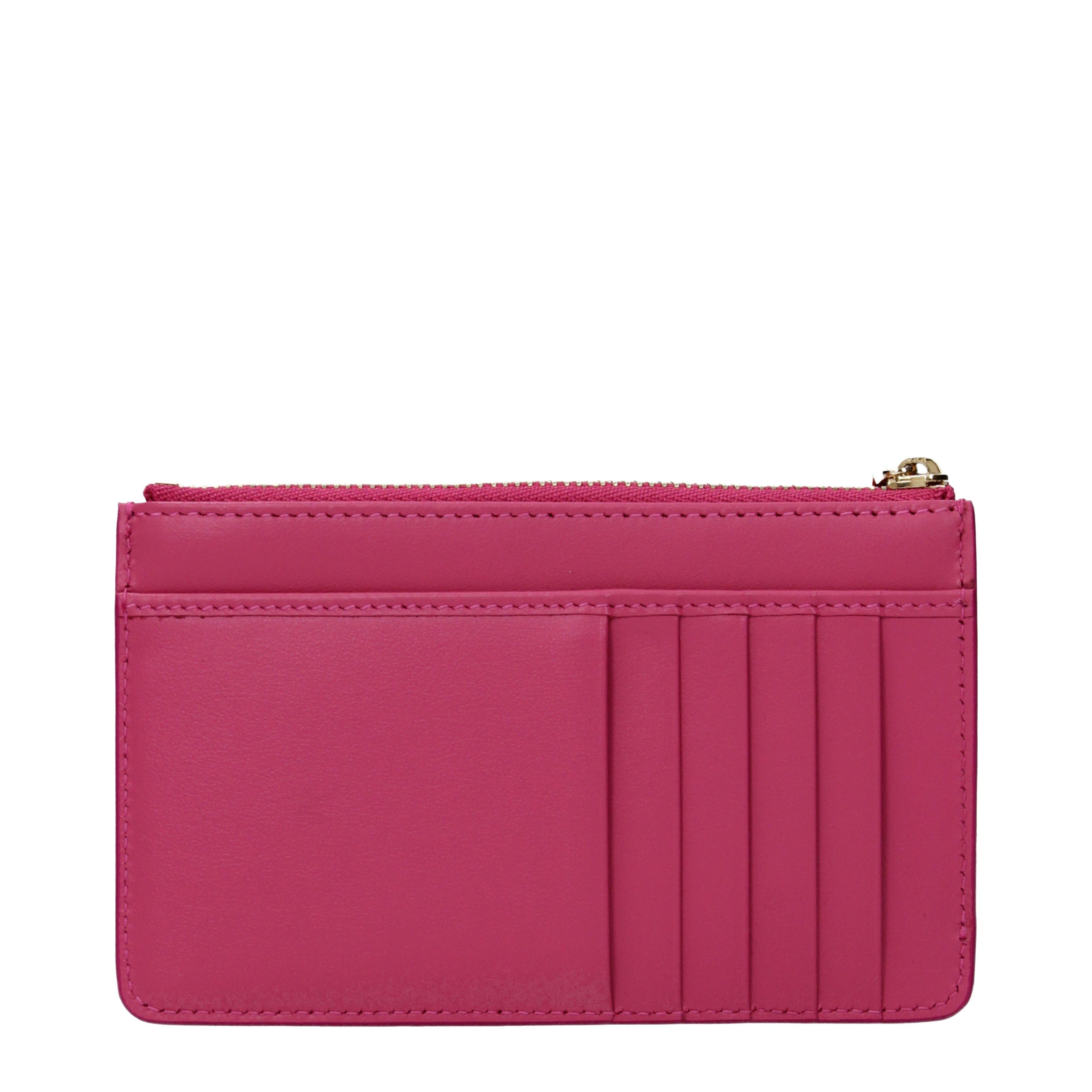 Dolce & Gabbana Dolce&Gabbana Coin Purses Women Leather Pink/Wisteria Size ONE SIZE - 2 Thumbnail