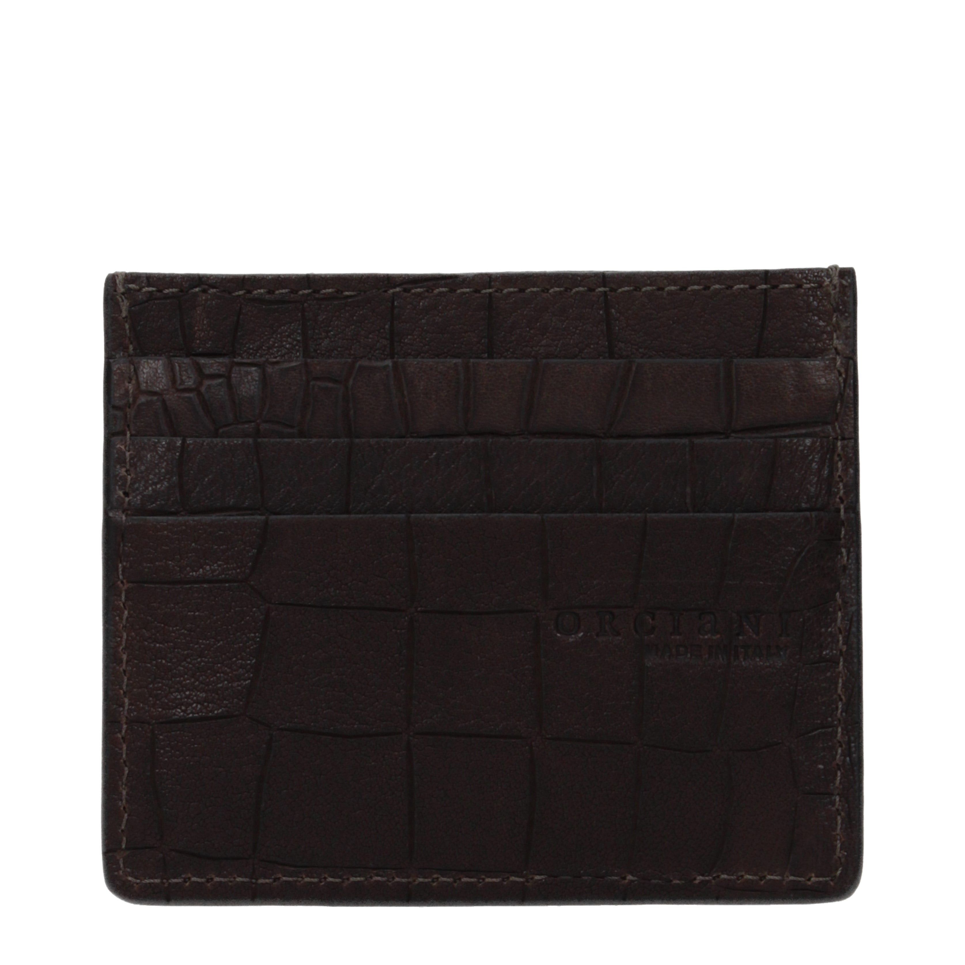 Orciani Orciani Document Holders Men Leather Brown/Ebony Size ONE SIZE - 2 Thumbnail