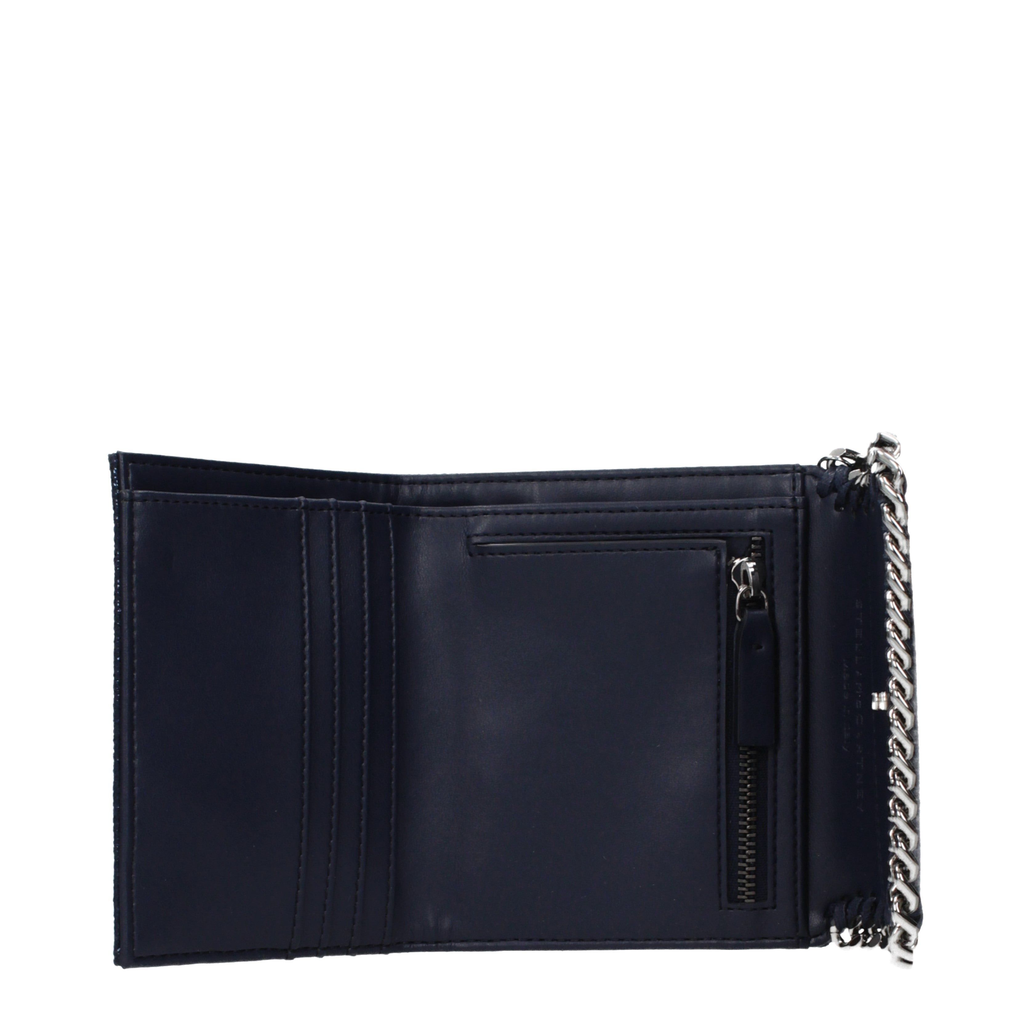 Stella McCartney Stella McCartney Wallets Women Eco Suede Blue/Ink Size ONE SIZE - 3 Thumbnail