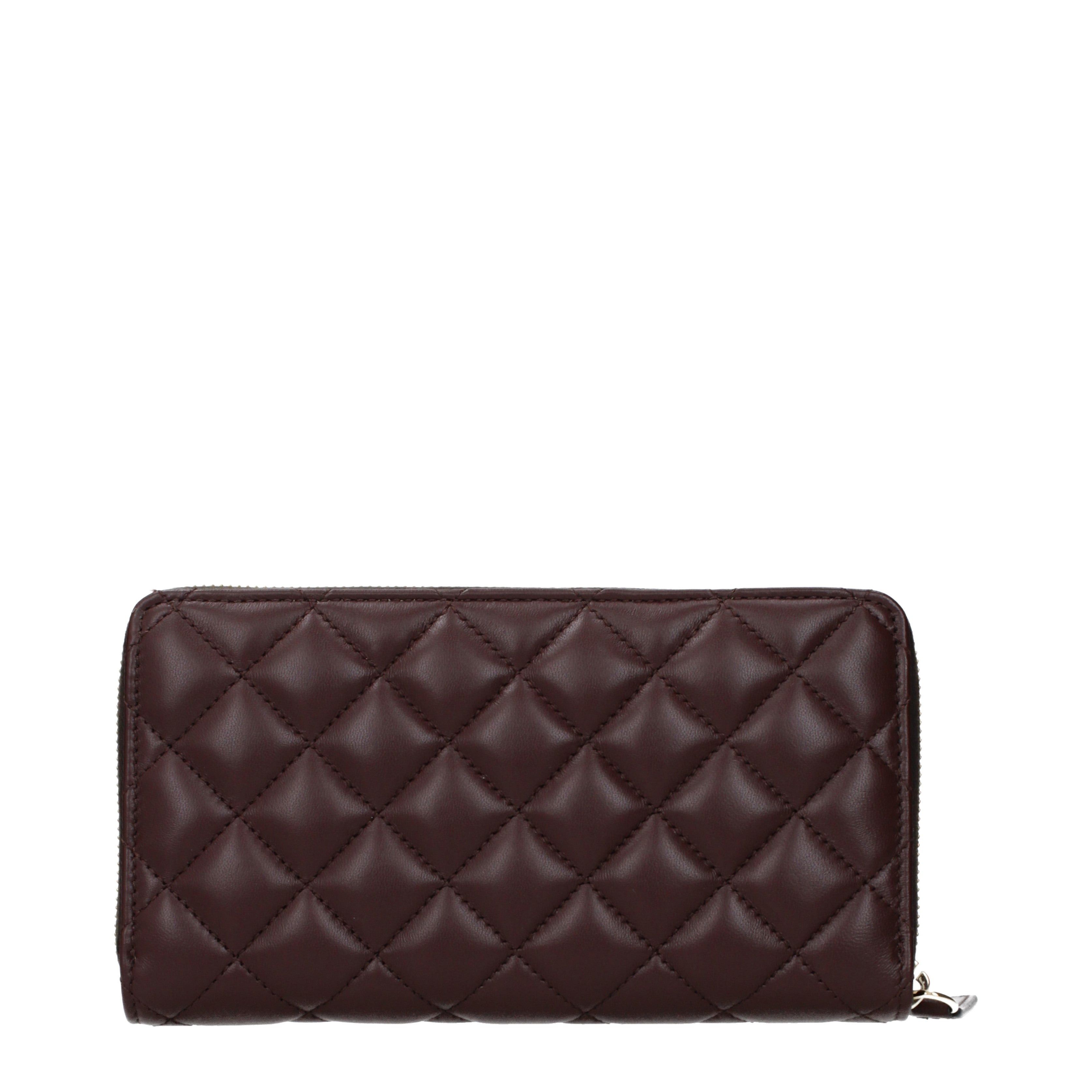 Versace Versace Wallets Women Leather Brown/Chocolate Size ONE SIZE - 2 Thumbnail
