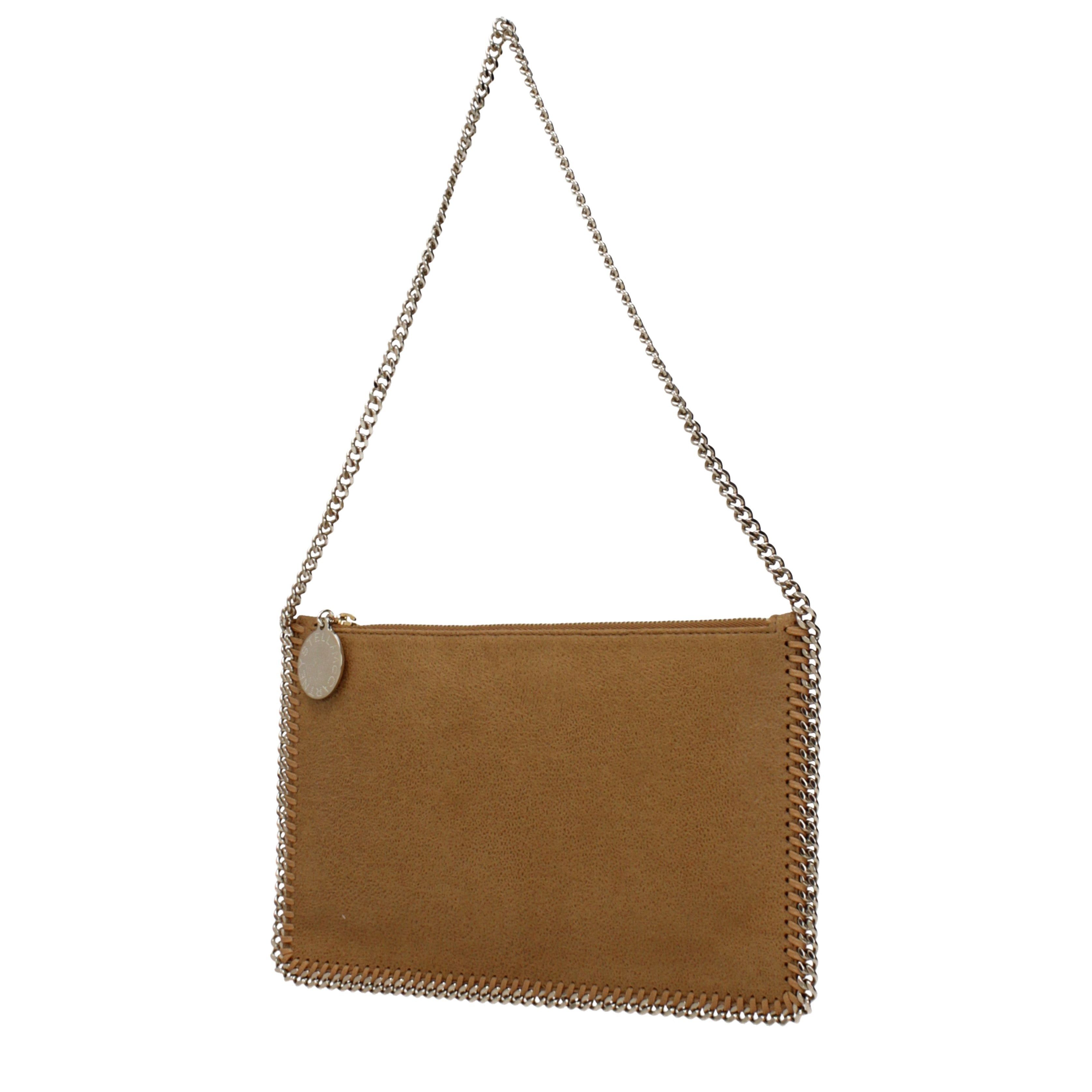 Stella McCartney Stella McCartney Shoulder Bags Women Eco Suede Brown/Amber Size ONE SIZE - 2 Thumbnail
