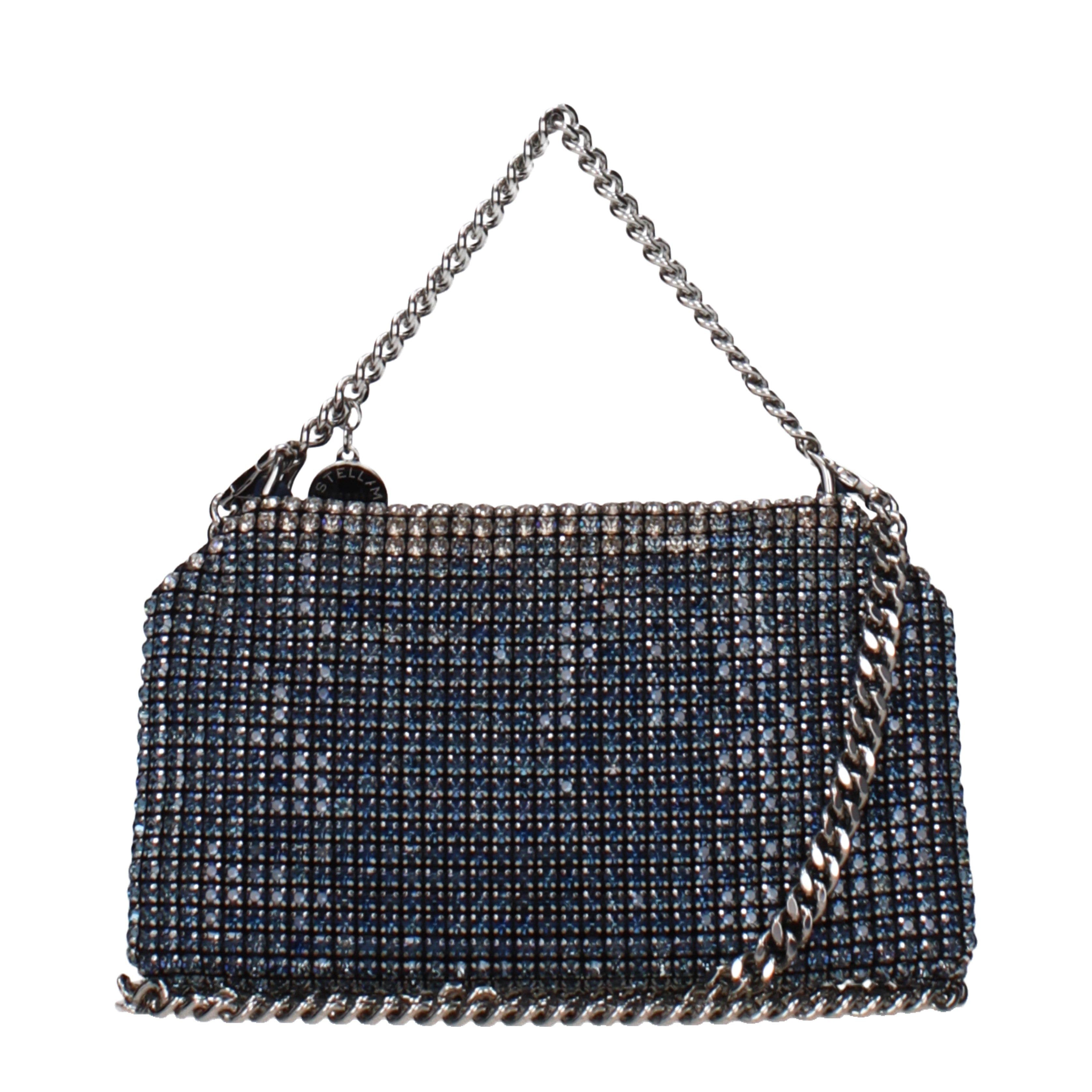 Stella McCartney Stella McCartney Handbags Women Rhinestone Blue/Ink Size ONE SIZE - 3 Thumbnail
