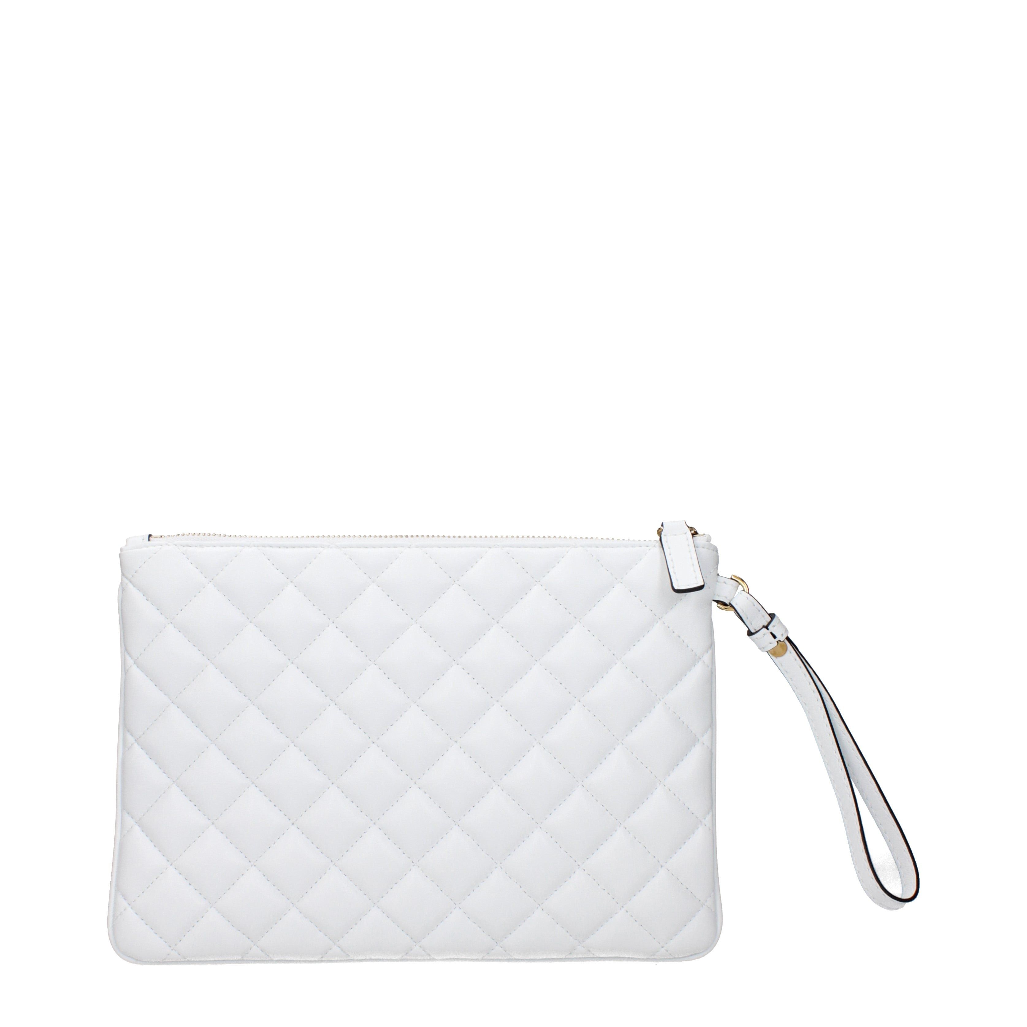 Versace Versace Clutches Women Leather White Size ONE SIZE - 2 Thumbnail