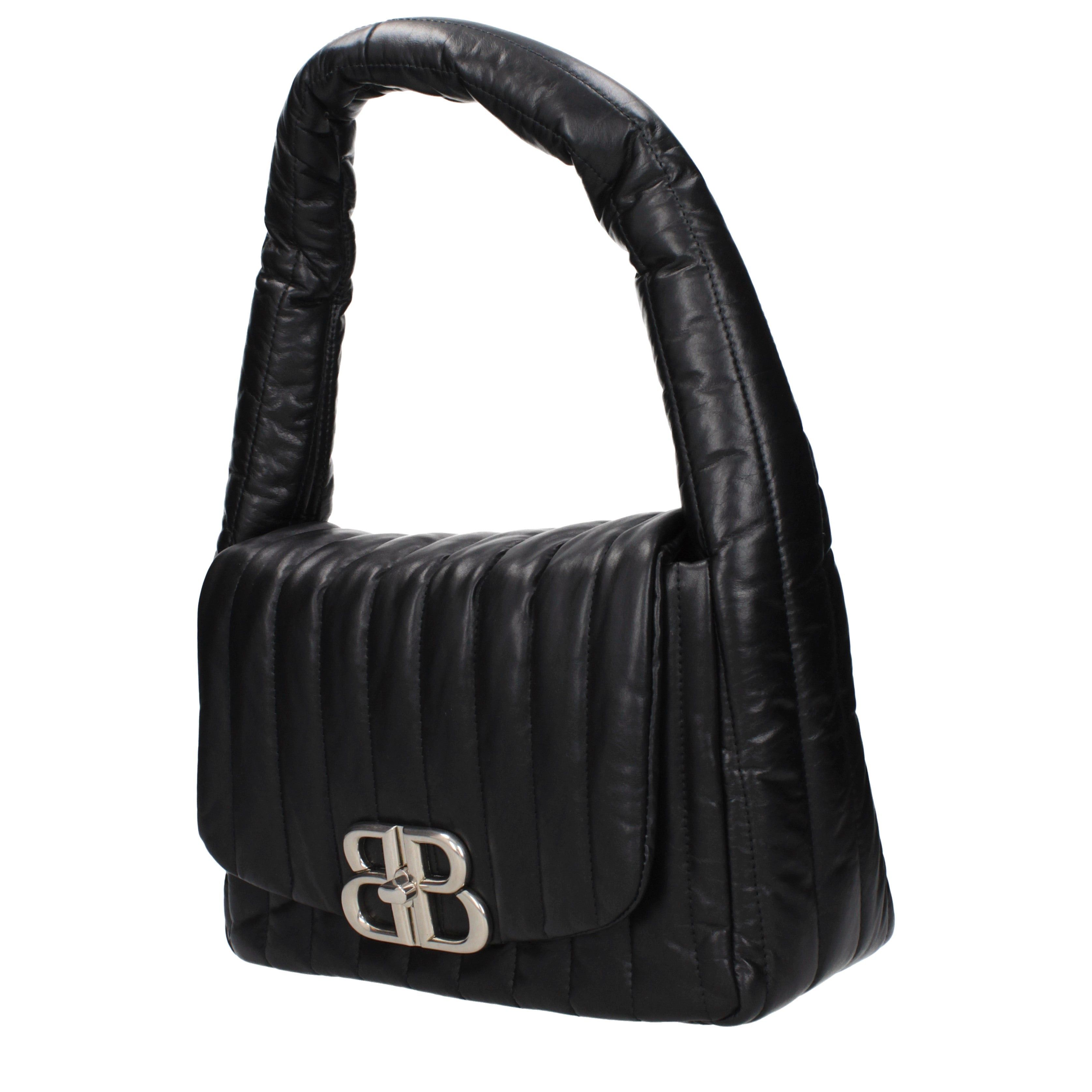 Balenciaga Balenciaga Handbags Women Leather Black Size ONE SIZE - 2 Thumbnail