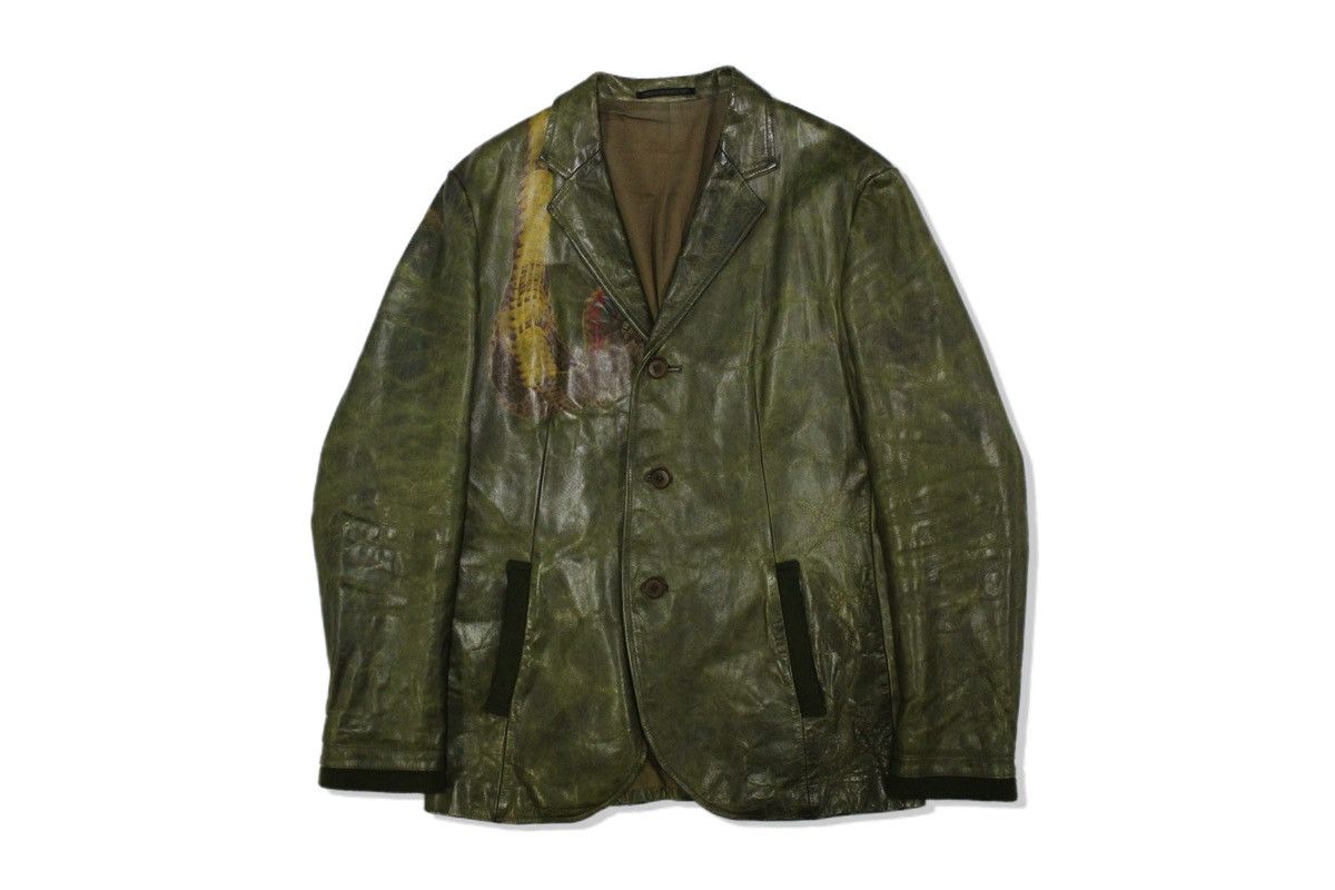 Yohji Yamamoto Yohji Yamamoto Pour Homme 2009AW cobra leather 