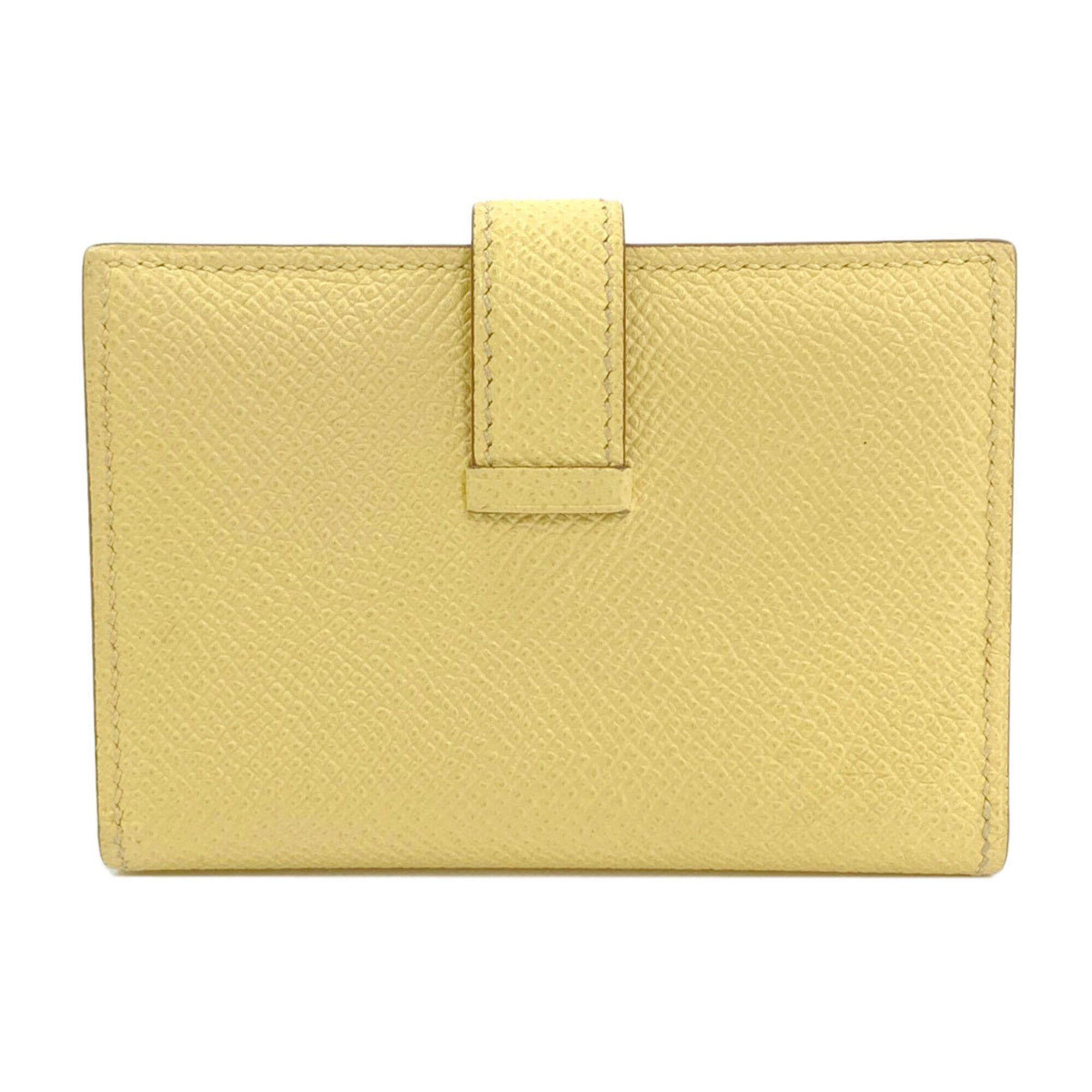 Hermes Hermes Bearn Mini Coin Case, Silver Hardware, Epsom Leather, Women's Size ONE SIZE - 2 Thumbnail