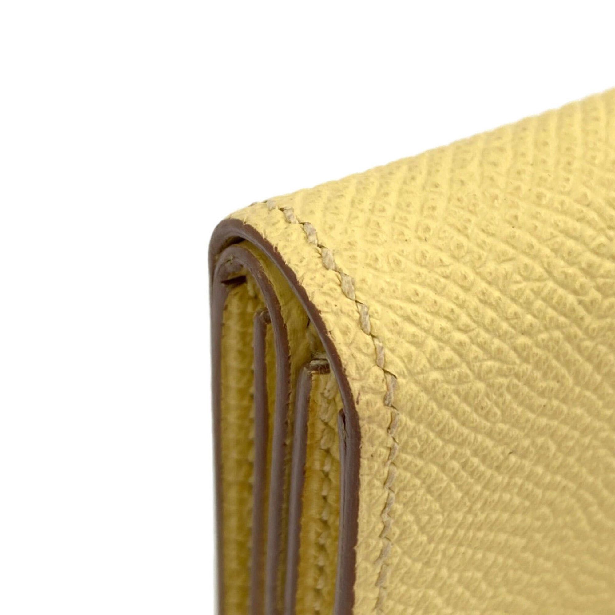 Hermes Hermes Bearn Mini Coin Case, Silver Hardware, Epsom Leather, Women's Size ONE SIZE - 19 Thumbnail