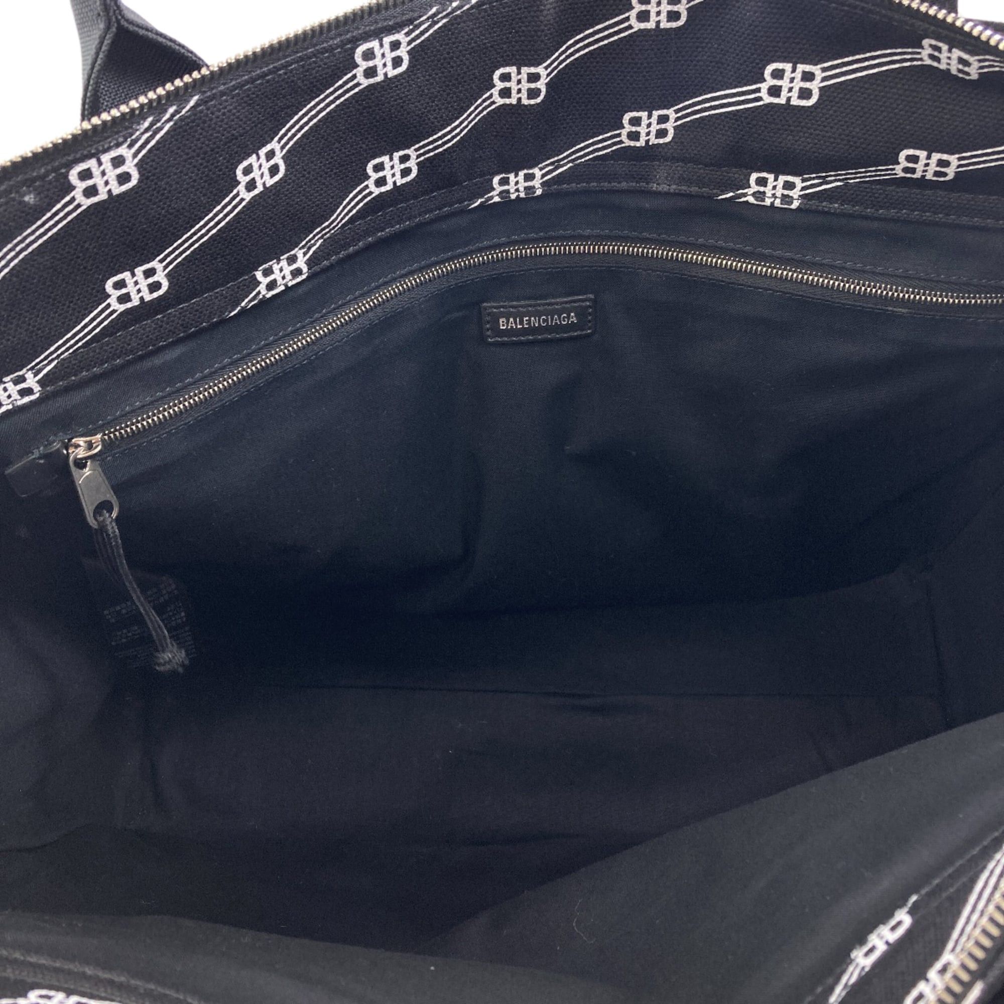 Balenciaga Balenciaga 621826 BB Monogram Tote Bag Canvas Women's BALENCIAGA Size ONE SIZE - 5 Thumbnail