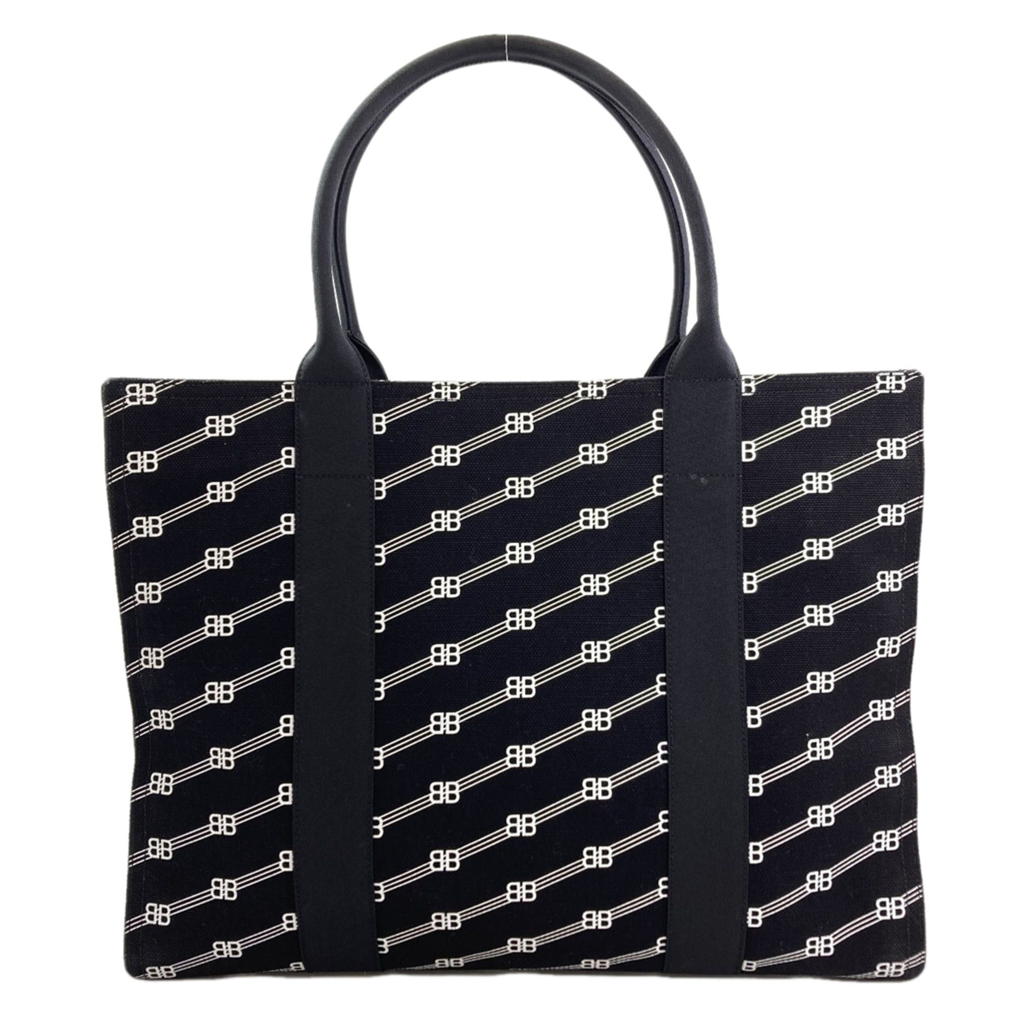 Balenciaga Balenciaga 621826 BB Monogram Tote Bag Canvas Women's BALENCIAGA Size ONE SIZE - 2 Thumbnail