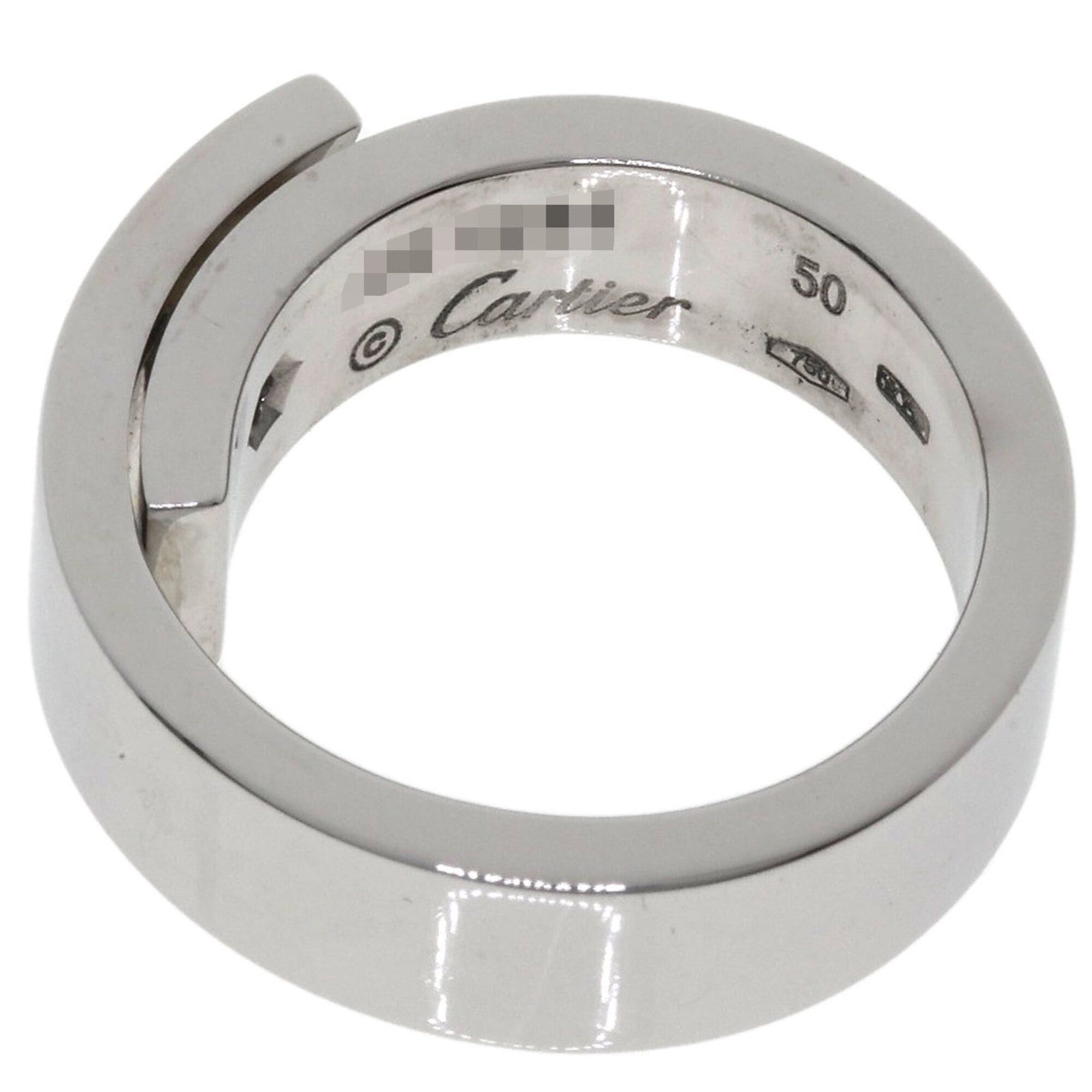 Cartier Cartier Anniversary Diamond Ring #50, 18K White Gold, Women's. Size ONE SIZE - 4 Thumbnail