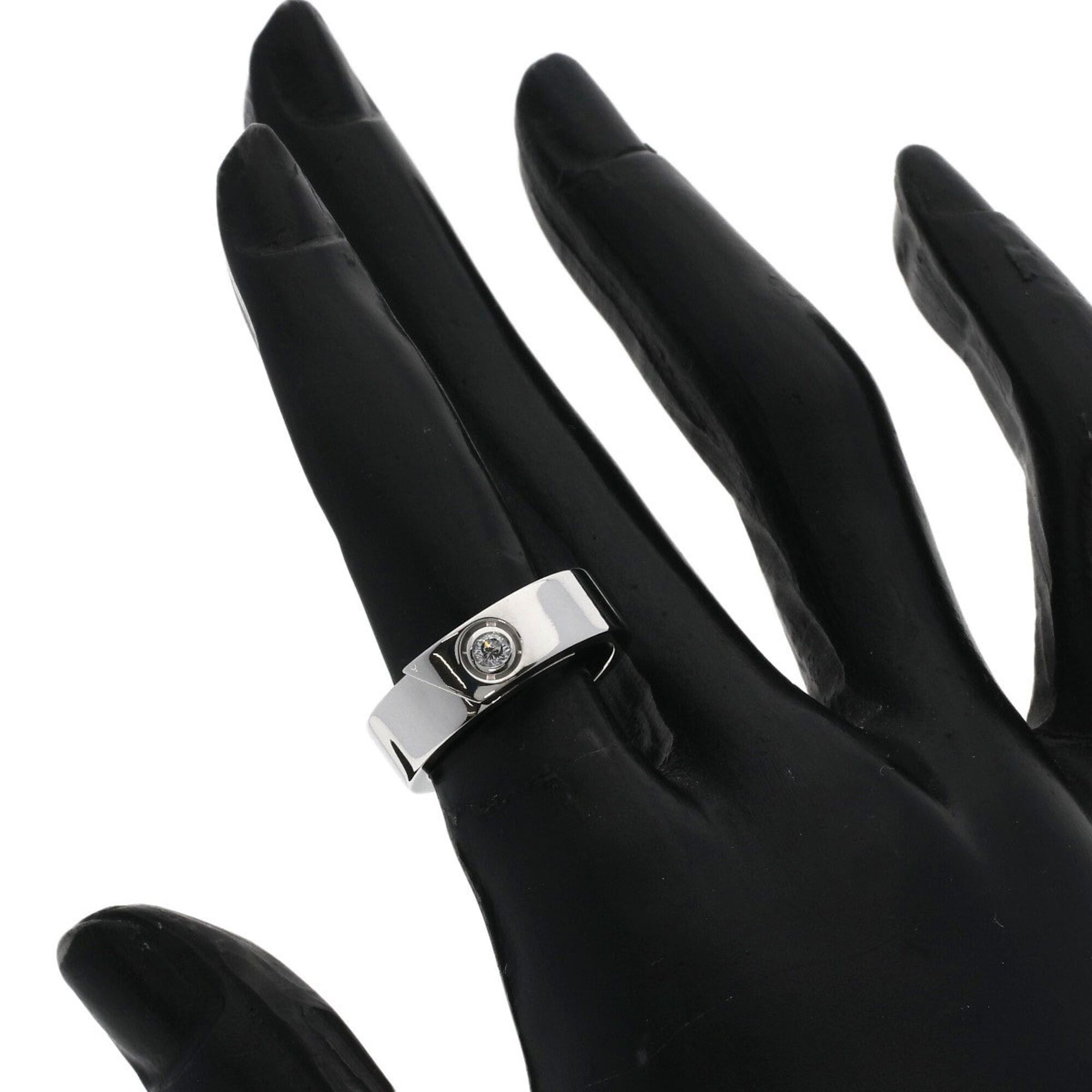 Cartier Cartier Anniversary Diamond Ring #50, 18K White Gold, Women's. Size ONE SIZE - 6 Thumbnail