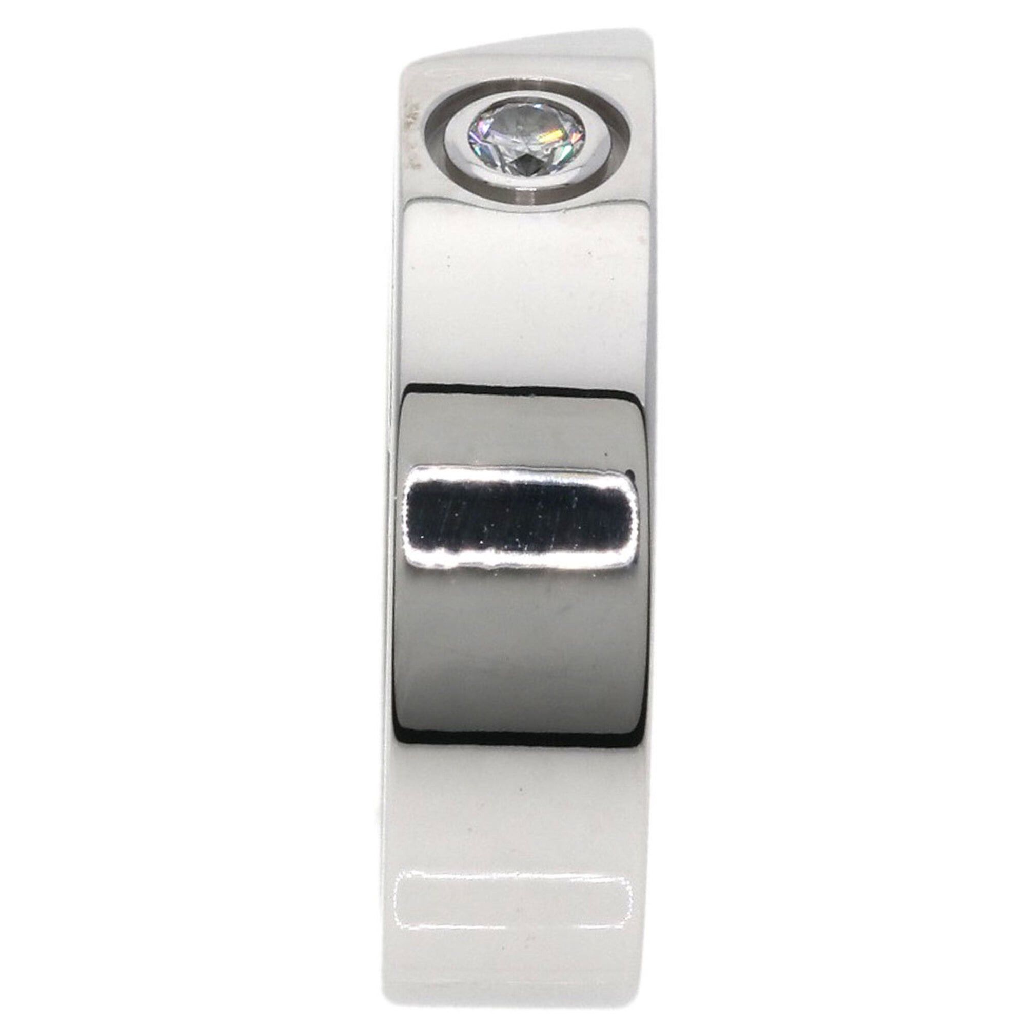 Cartier Cartier Anniversary Diamond Ring #50, 18K White Gold, Women's. Size ONE SIZE - 3 Thumbnail