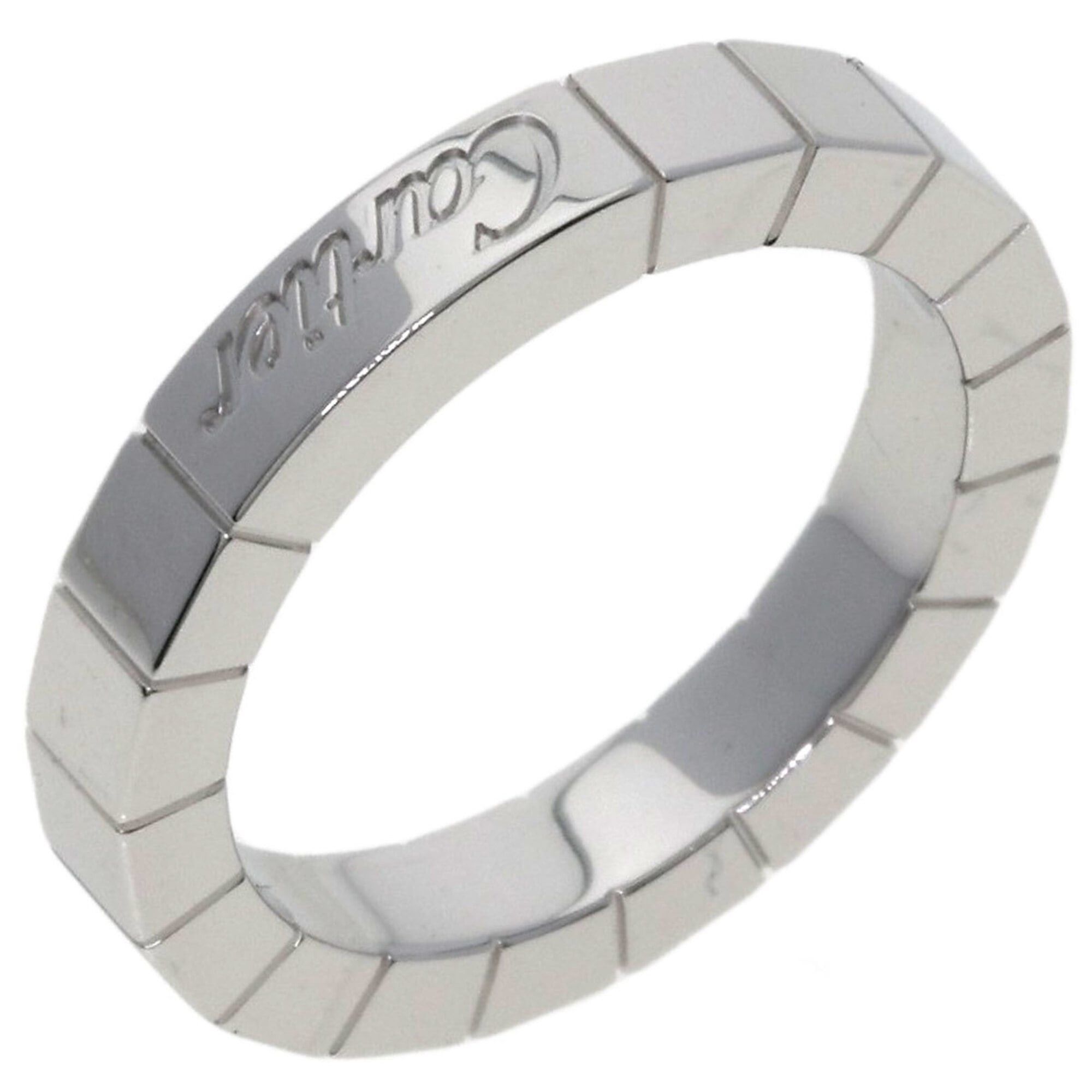 Cartier Cartier Lanieres #46 Ring, 18K White Gold, Women's. Size ONE SIZE - 2 Thumbnail