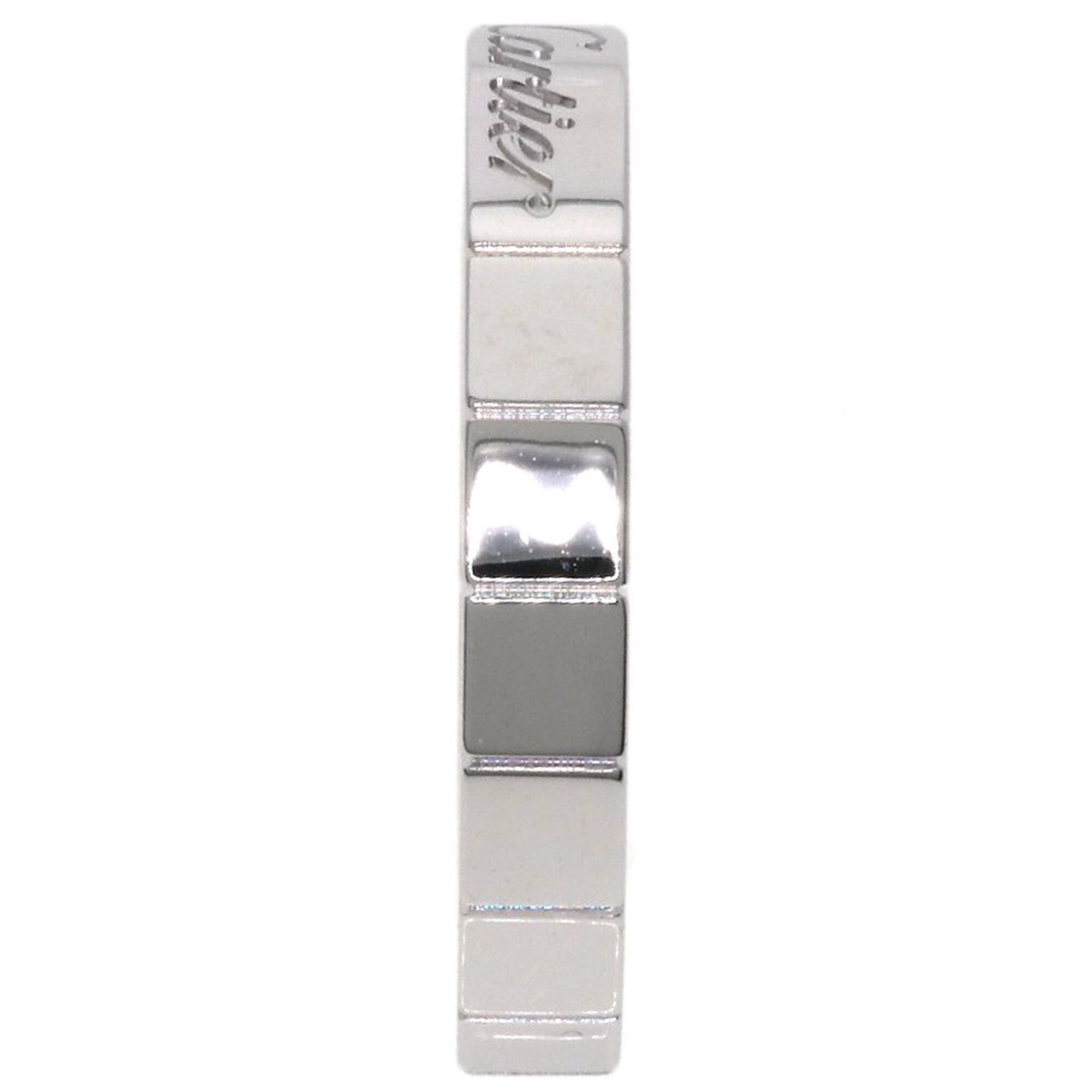 Cartier Cartier Lanieres #46 Ring, 18K White Gold, Women's. Size ONE SIZE - 3 Thumbnail