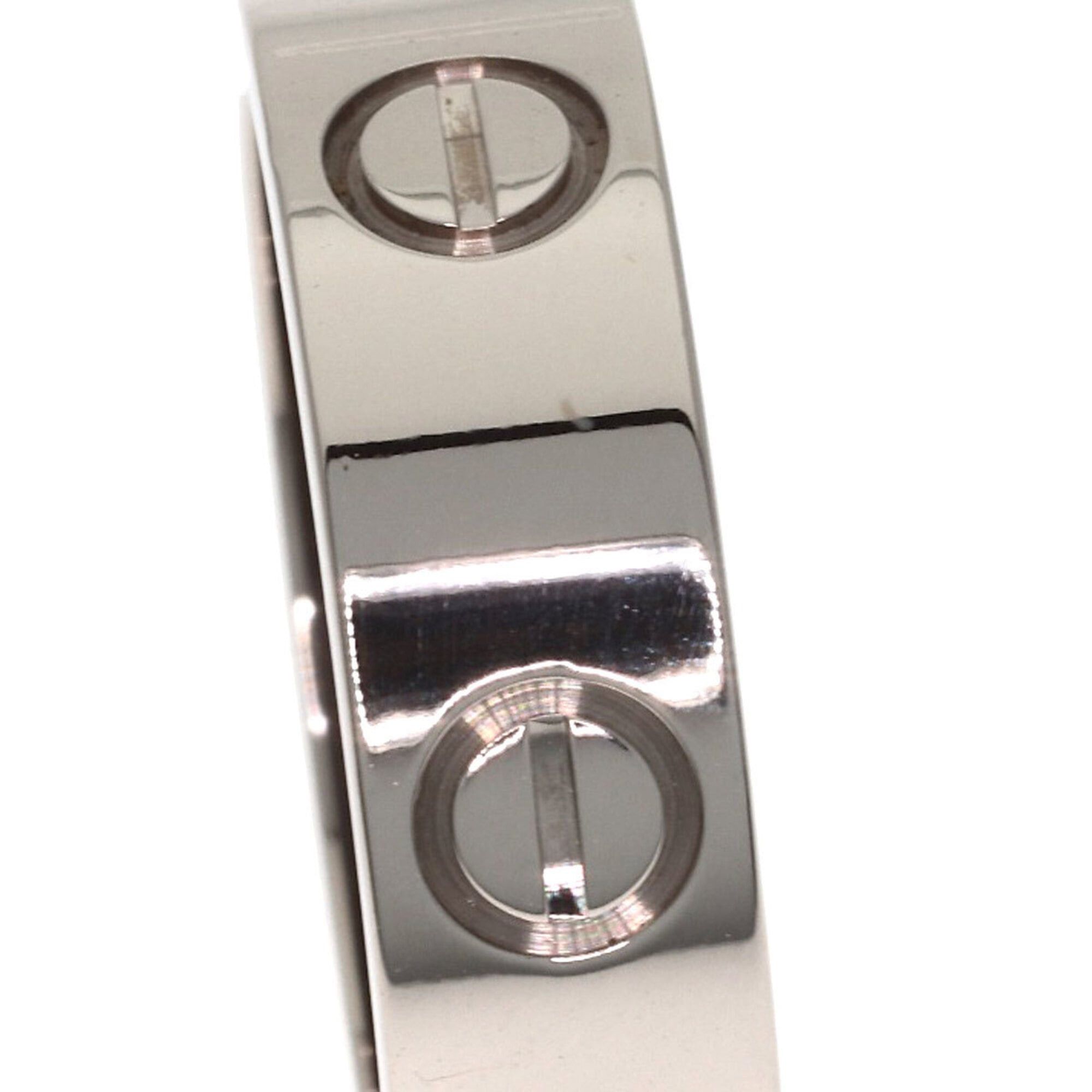 Cartier Cartier Love Ring #52, 18K White Gold, Women's Ring, CARTIER Size ONE SIZE - 7 Thumbnail