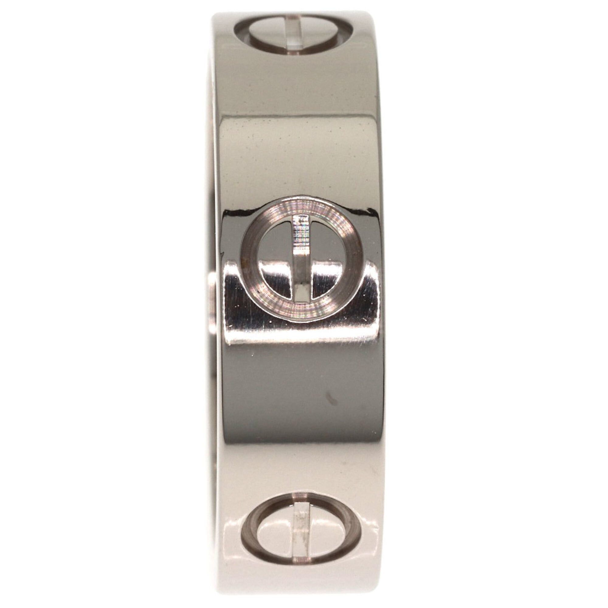 Cartier Cartier Love Ring #52, 18K White Gold, Women's Ring, CARTIER Size ONE SIZE - 3 Thumbnail