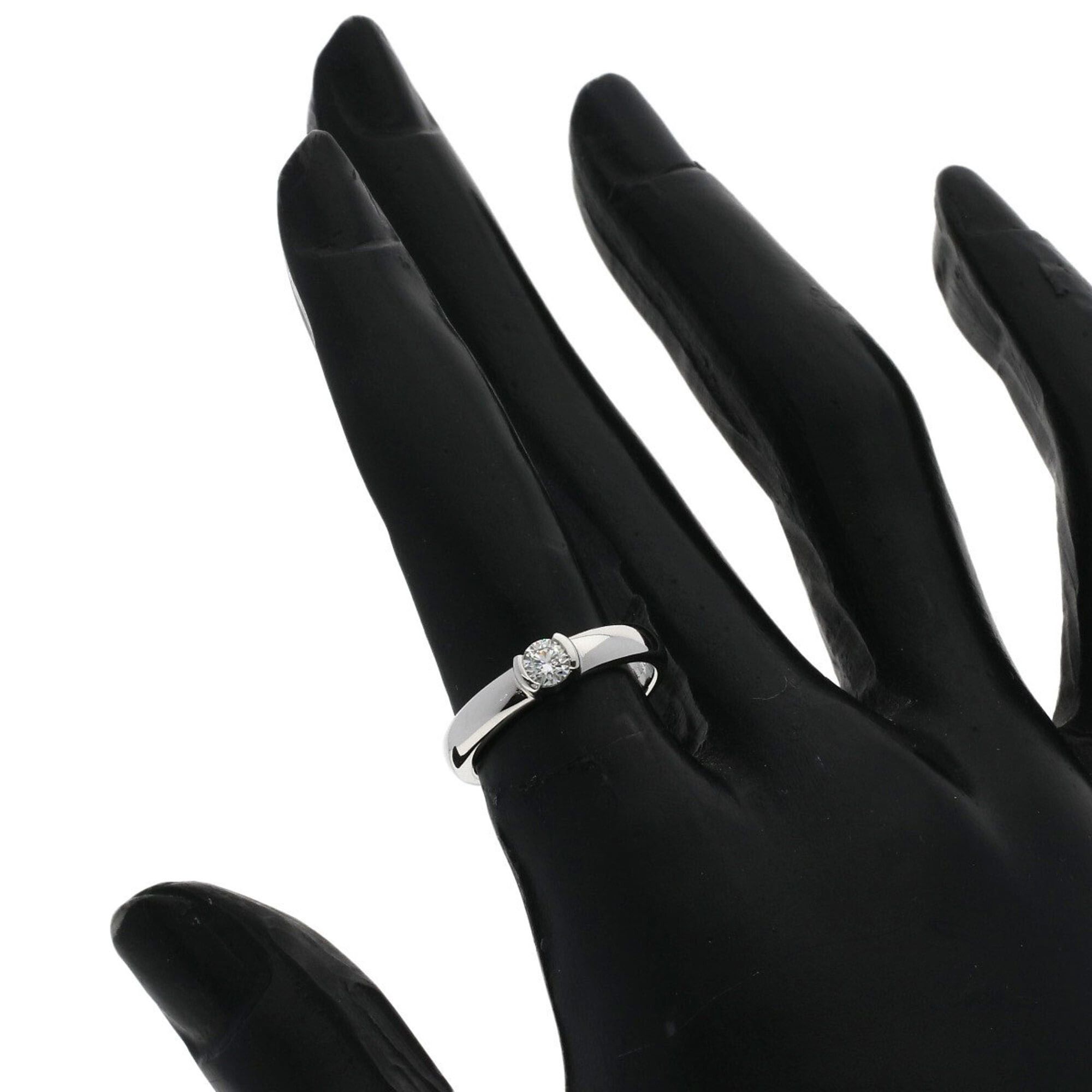 Tiffany & Co. Tiffany & Co. Dots Solitaire Diamond Ring, Platinum PT950, Women's. Size ONE SIZE - 7 Thumbnail