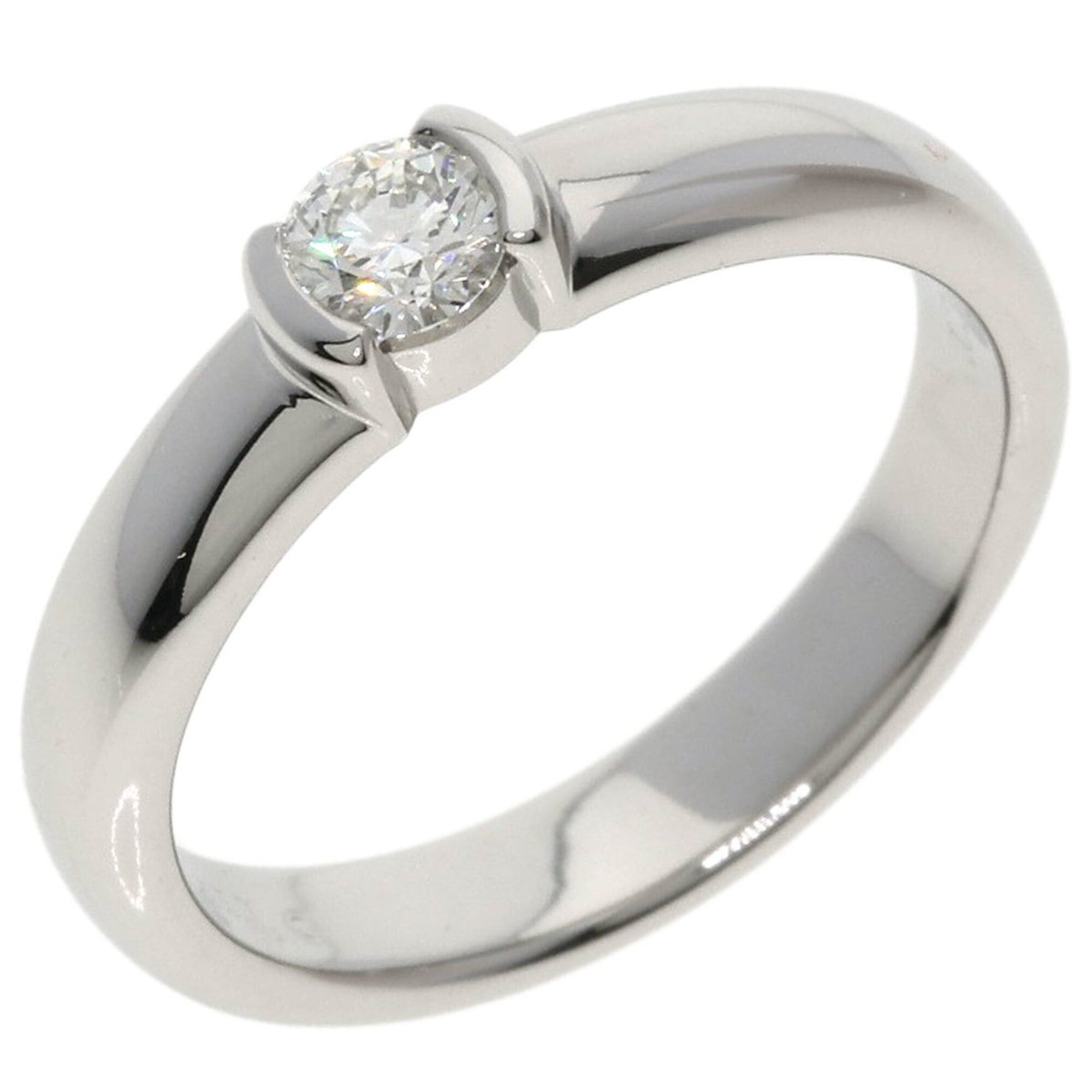Tiffany & Co. Tiffany & Co. Dots Solitaire Diamond Ring, Platinum PT950, Women's. Size ONE SIZE - 2 Thumbnail