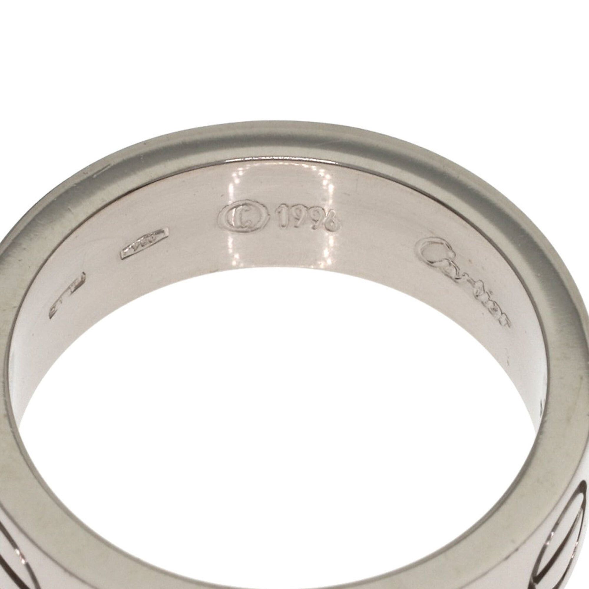 Cartier Cartier Love Ring #50, 18K White Gold, Women's Ring, CARTIER Size ONE SIZE - 5 Thumbnail