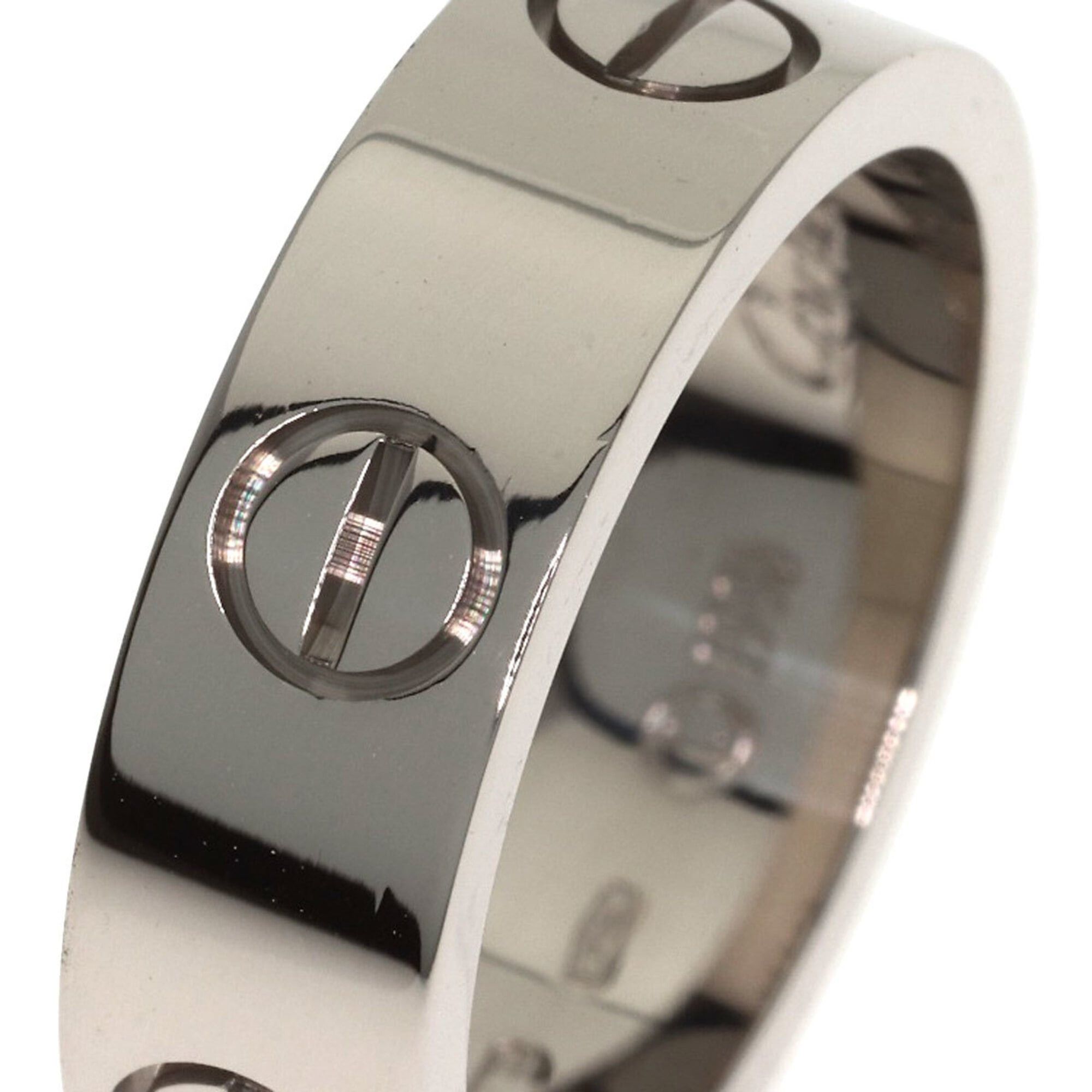 Cartier Cartier Love Ring #50, 18K White Gold, Women's Ring, CARTIER Size ONE SIZE - 7 Thumbnail