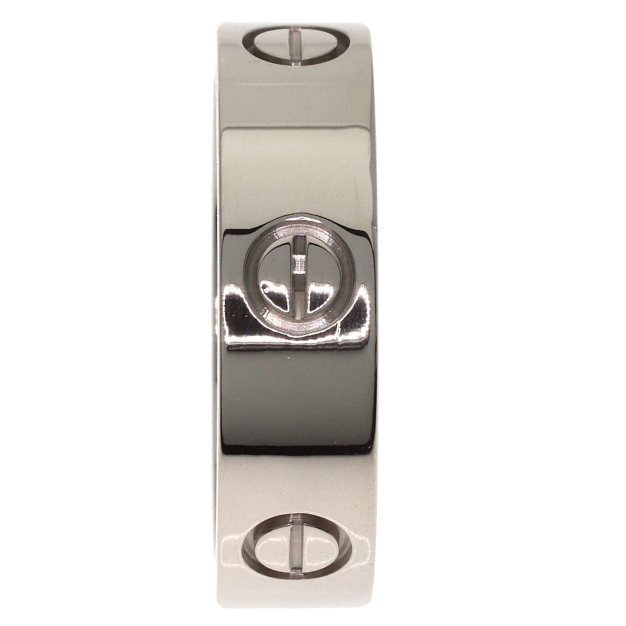 Cartier Cartier Love Ring #60, 18K White Gold, Women's Ring, CARTIER Size ONE SIZE - 3 Thumbnail