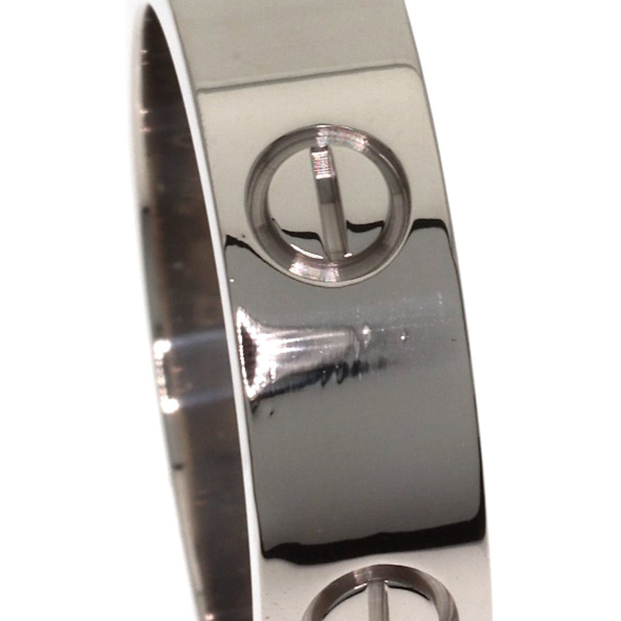 Cartier Cartier Love Ring #60, 18K White Gold, Women's Ring, CARTIER Size ONE SIZE - 9 Thumbnail