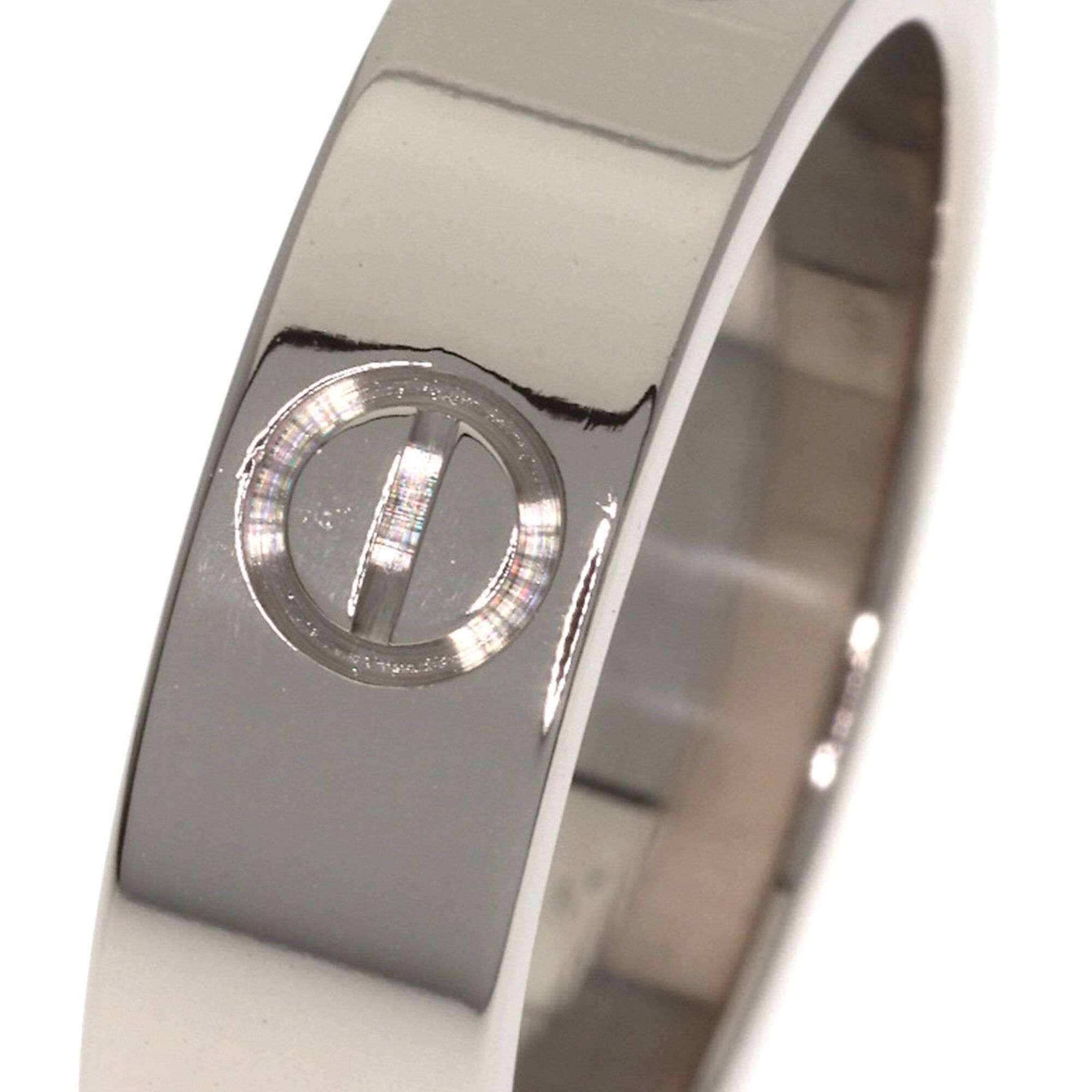 Cartier Cartier Love Ring #53, 18K White Gold, Women's Ring, CARTIER Size ONE SIZE - 8 Thumbnail