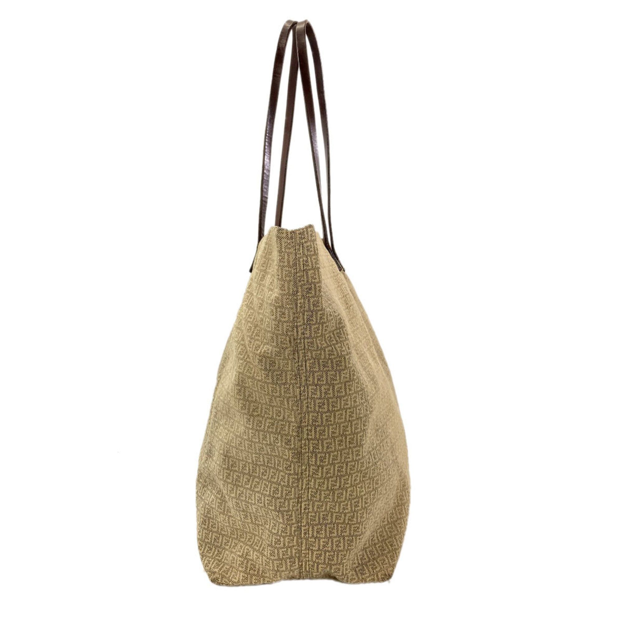 Fendi Fendi Zucchino Tote Bag Canvas Women's FENDI Size ONE SIZE - 3 Thumbnail