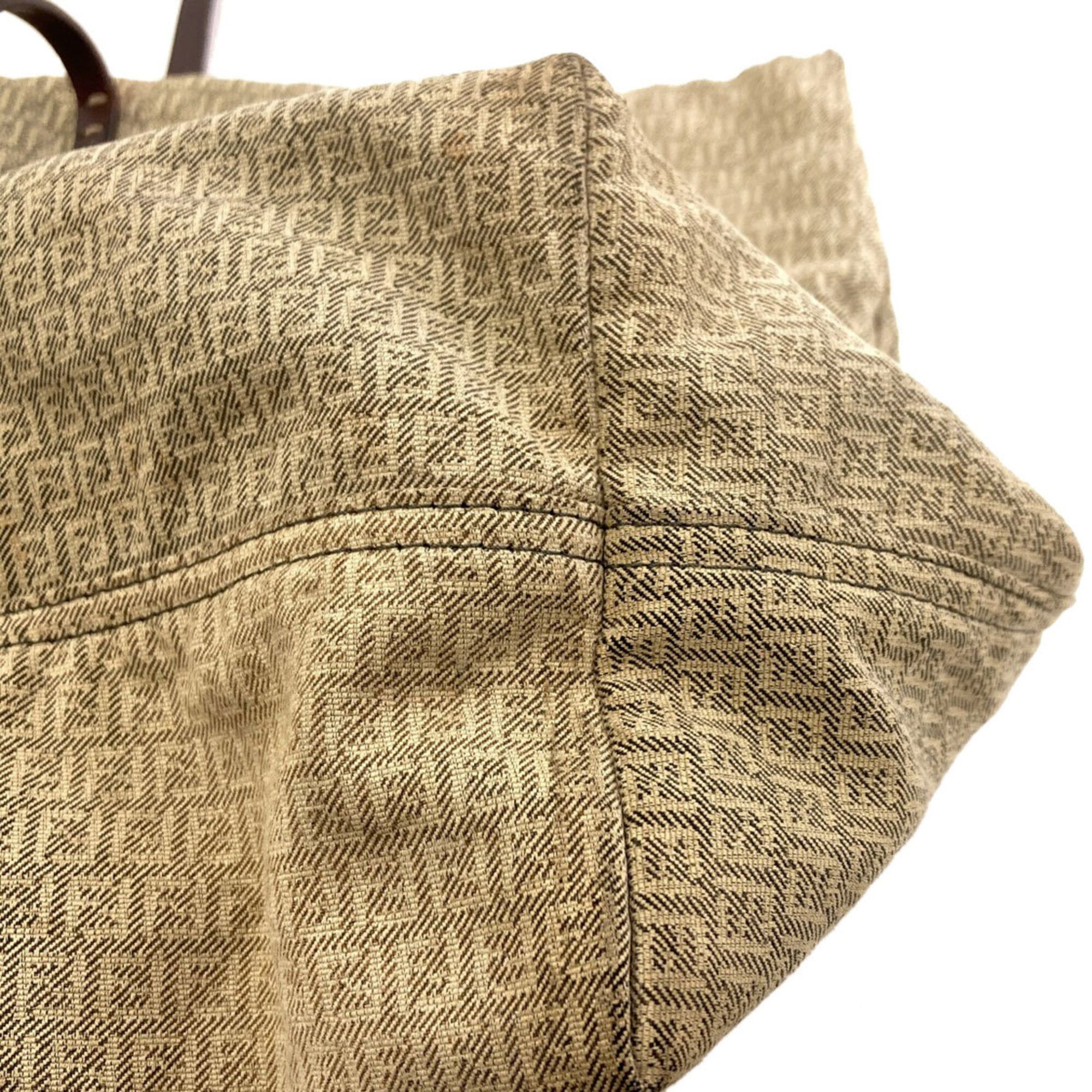 Fendi Fendi Zucchino Tote Bag Canvas Women's FENDI Size ONE SIZE - 17 Thumbnail
