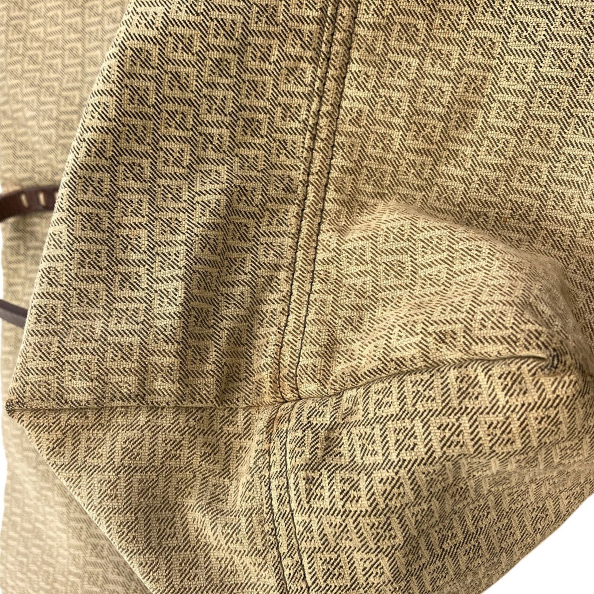 Fendi Fendi Zucchino Tote Bag Canvas Women's FENDI Size ONE SIZE - 16 Thumbnail