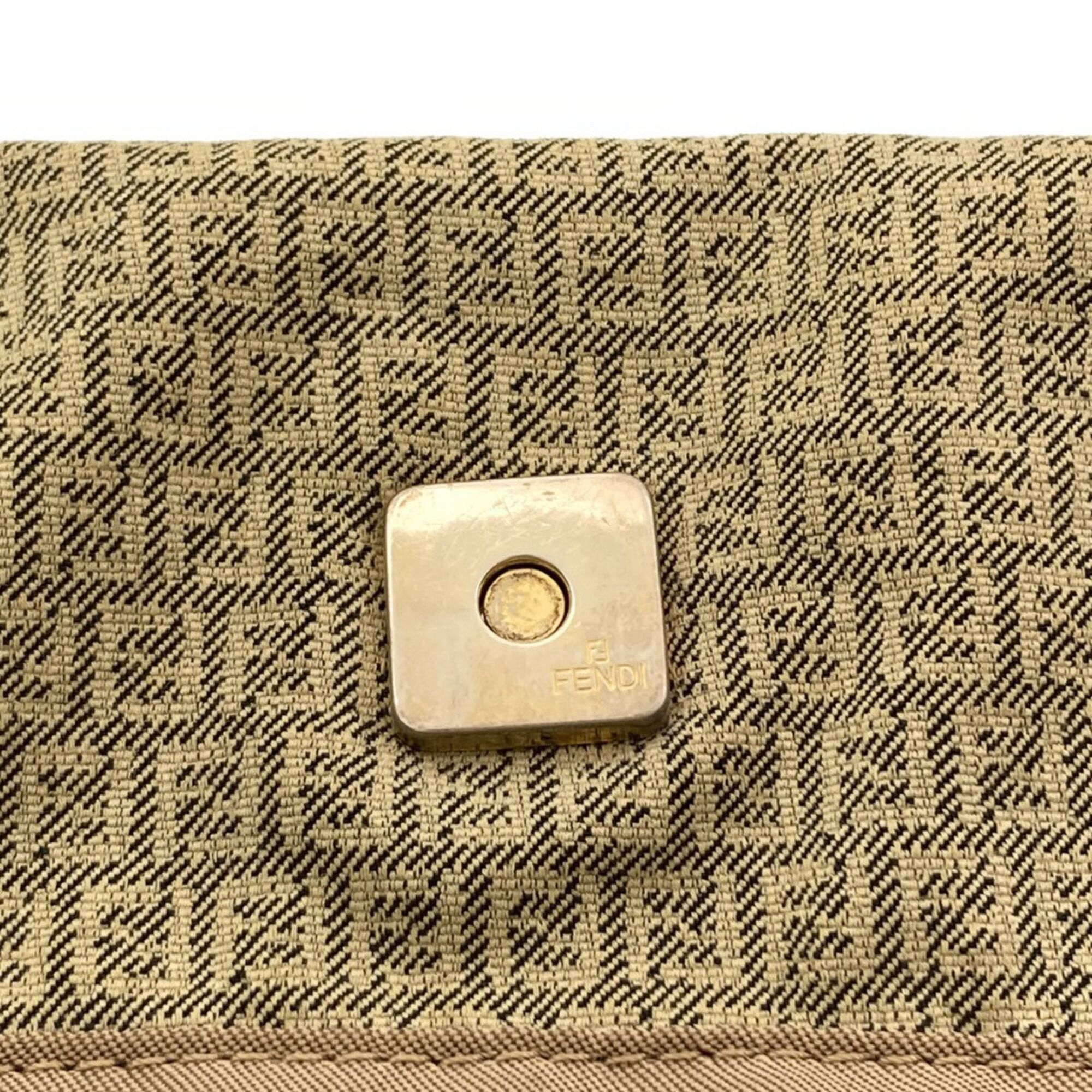 Fendi Fendi Zucchino Tote Bag Canvas Women's FENDI Size ONE SIZE - 10 Thumbnail