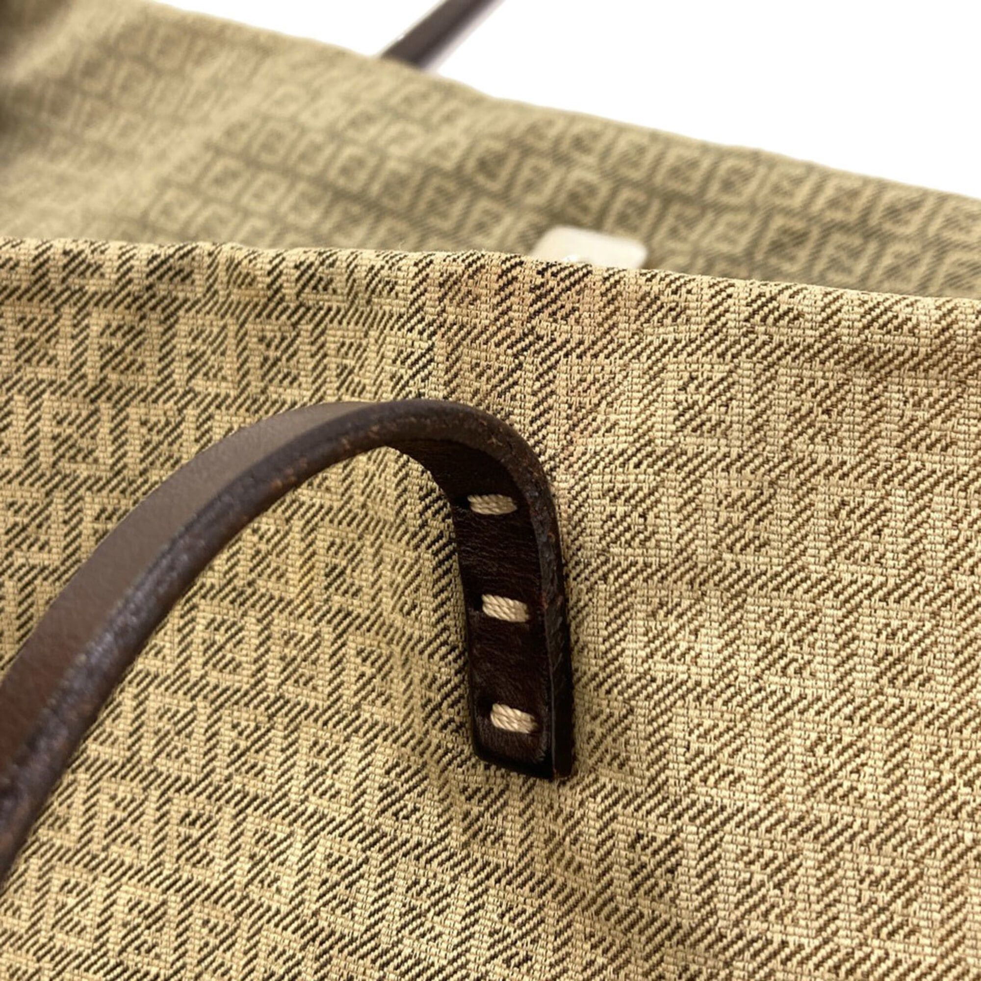 Fendi Fendi Zucchino Tote Bag Canvas Women's FENDI Size ONE SIZE - 21 Thumbnail