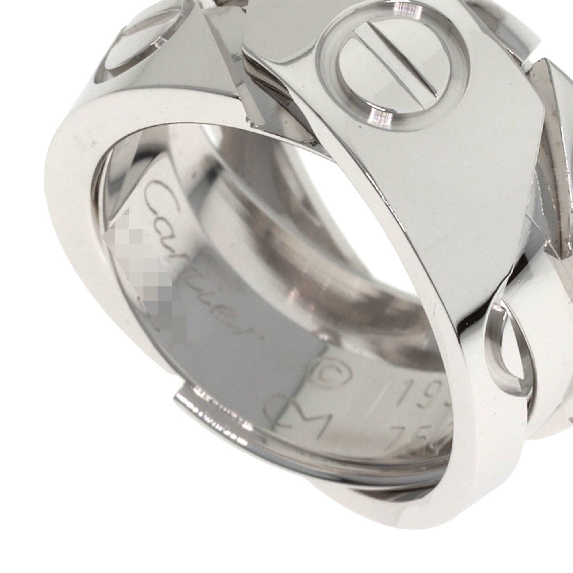 Cartier Cartier Astro Love Ring #50, 18K White Gold, Women's Ring, CARTIER Size ONE SIZE - 5 Thumbnail