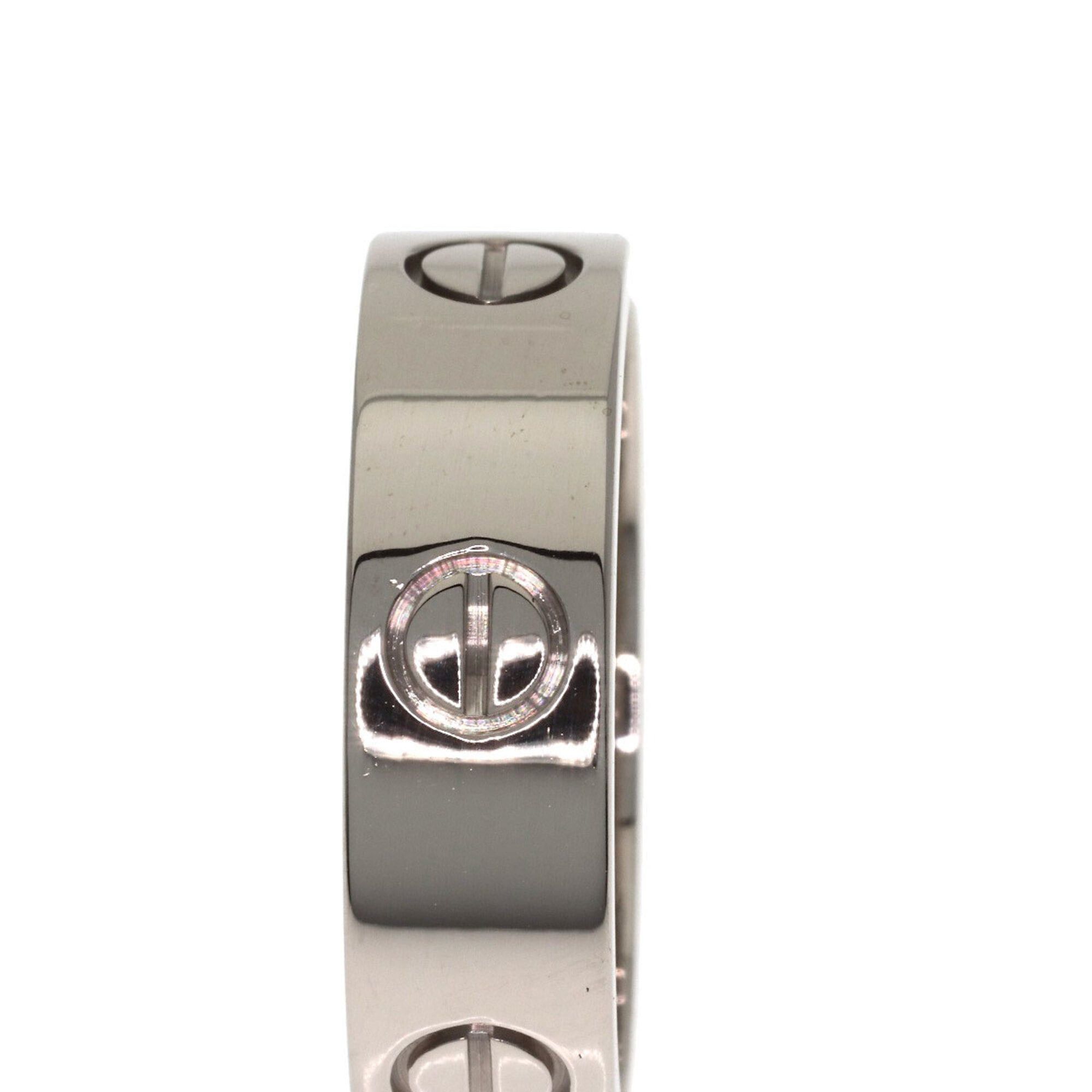 Cartier Cartier Love Ring #58, 18K White Gold, Women's Ring, CARTIER Size ONE SIZE - 6 Thumbnail