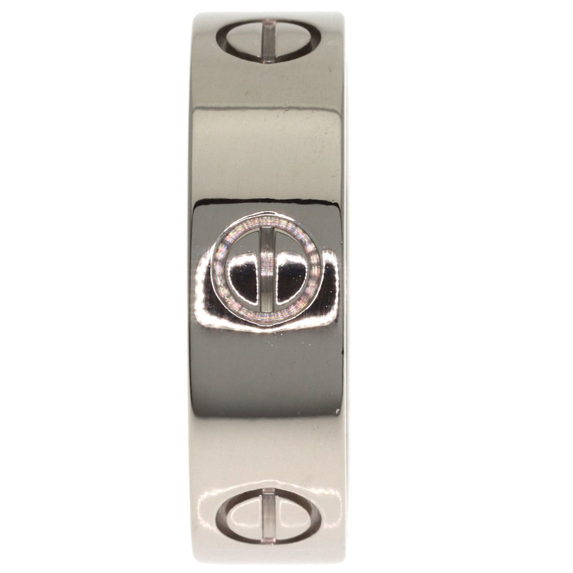 Cartier Cartier Love Ring #58, 18K White Gold, Women's Ring, CARTIER Size ONE SIZE - 3 Thumbnail