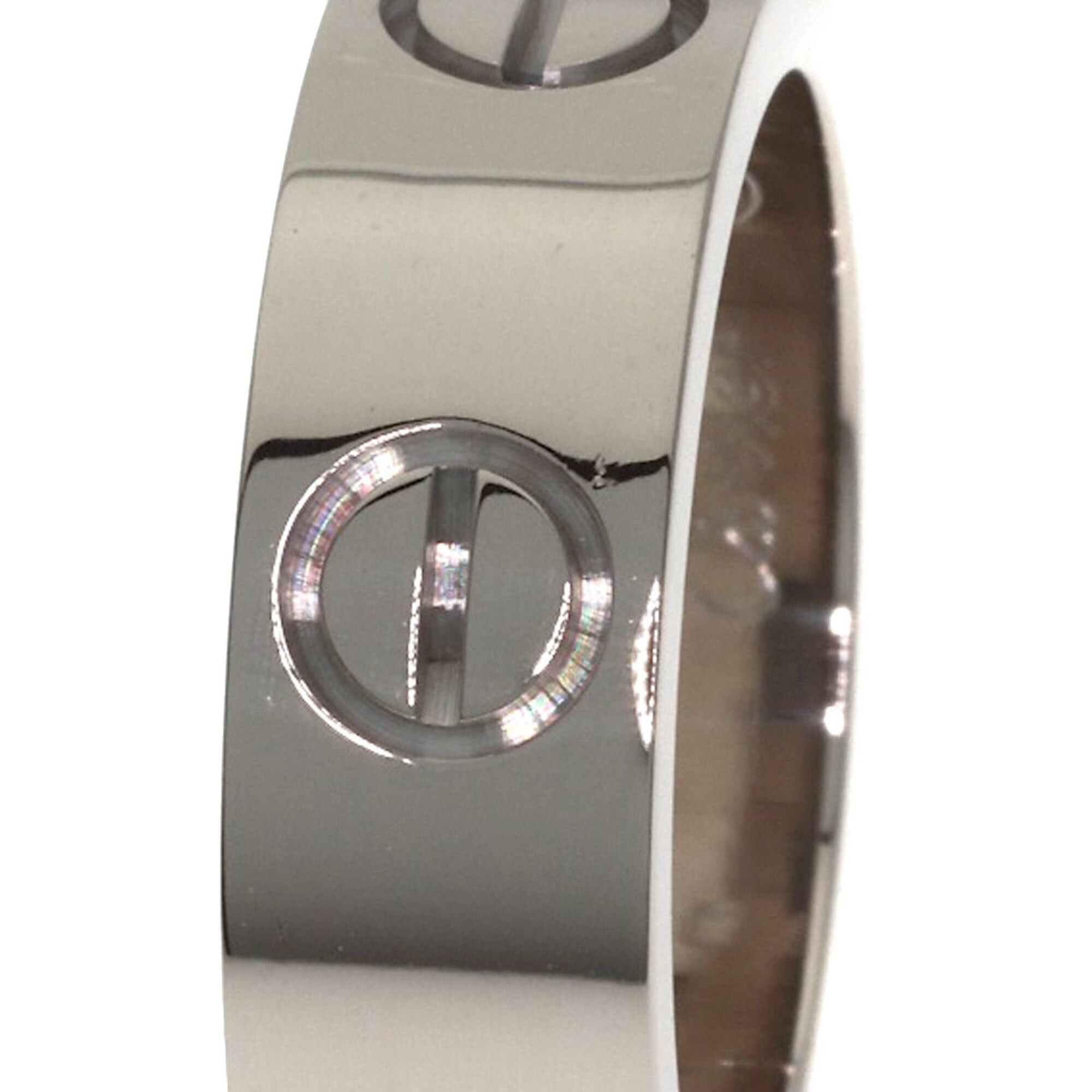 Cartier Cartier Love Ring #47, 18K White Gold, Women's Ring, CARTIER Size ONE SIZE - 7 Thumbnail