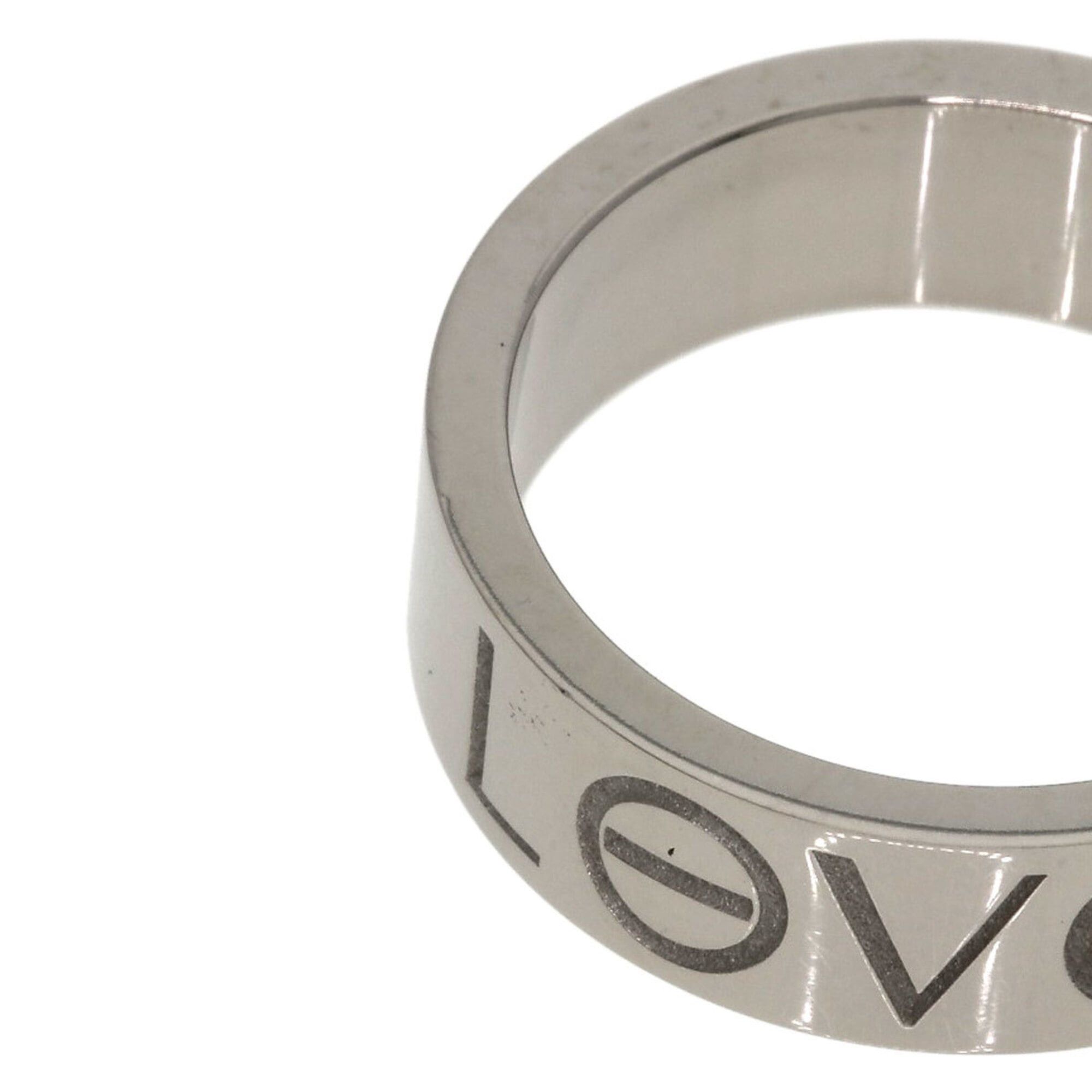 Cartier Cartier Love Ring, 2006 Christmas Limited Edition, #49, 18K White Gold, Women's CARTIER Size ONE SIZE - 6 Thumbnail
