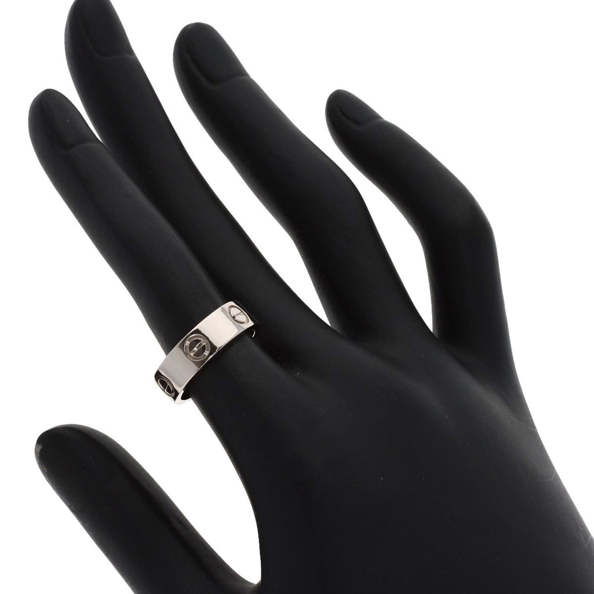 Cartier Cartier Love Ring #50, 18K White Gold, Women's Ring, CARTIER Size ONE SIZE - 5 Thumbnail