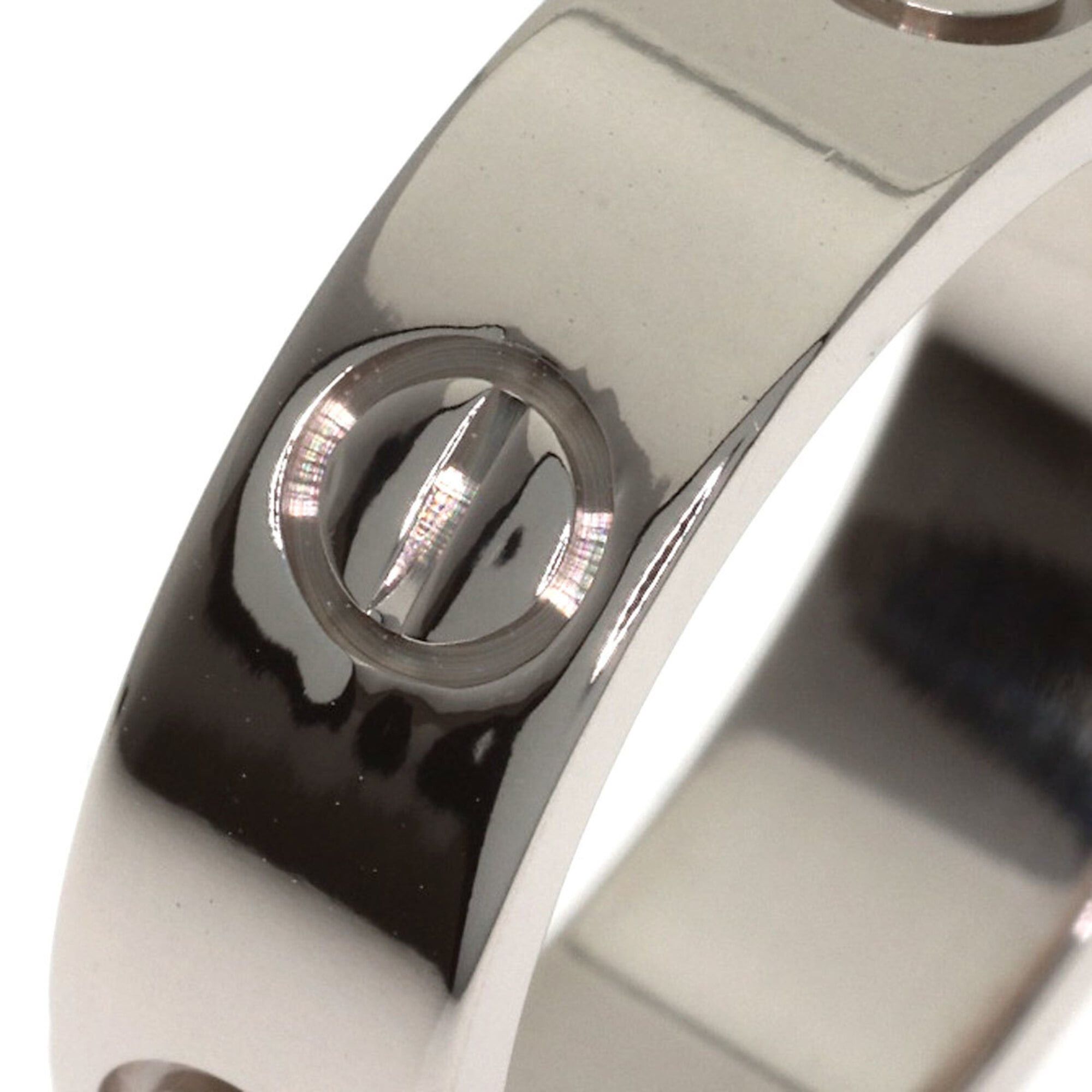 Cartier Cartier Love Ring #50, 18K White Gold, Women's Ring, CARTIER Size ONE SIZE - 6 Thumbnail