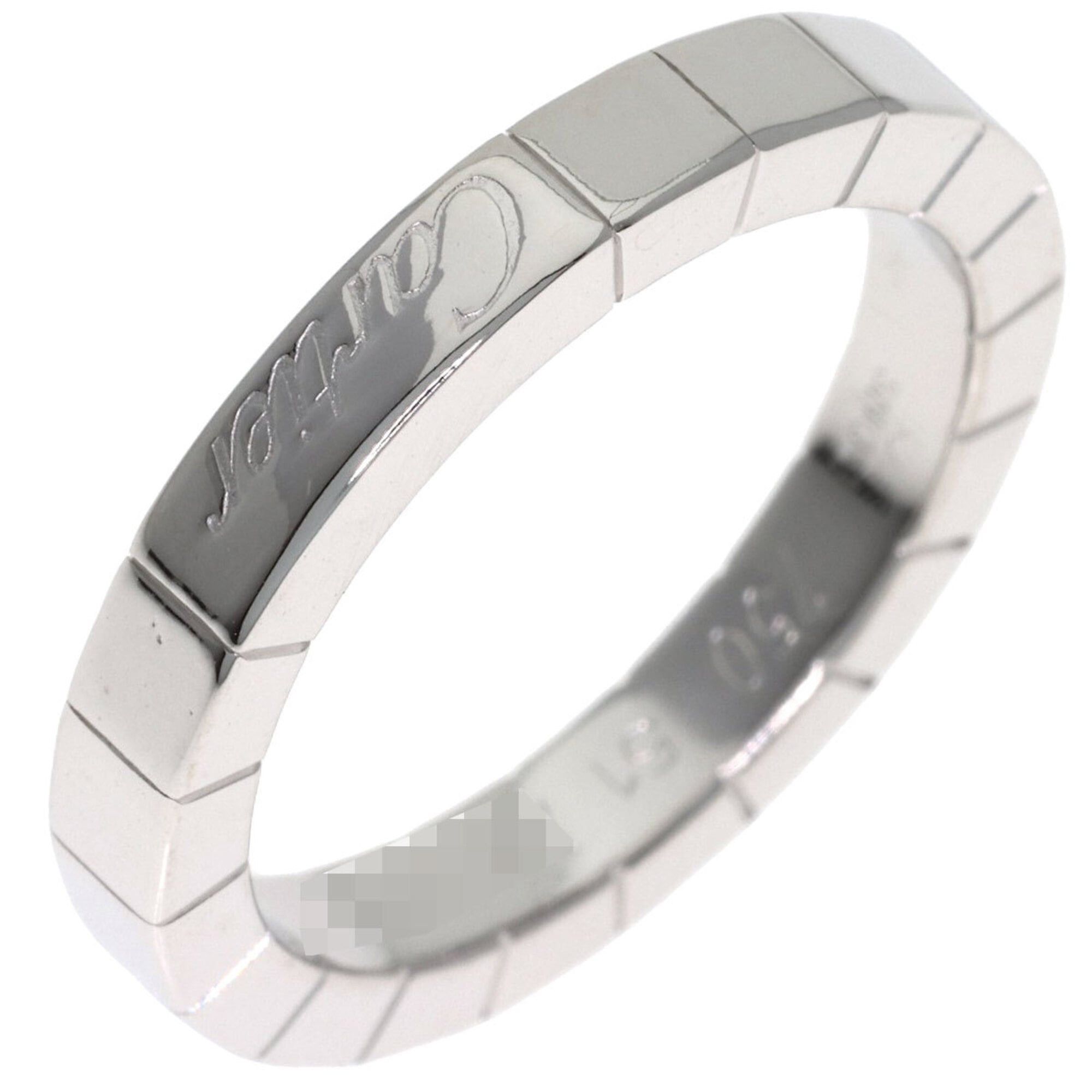 Cartier Cartier Lanieres #51 Ring, 18K White Gold, Women's. Size ONE SIZE - 2 Thumbnail