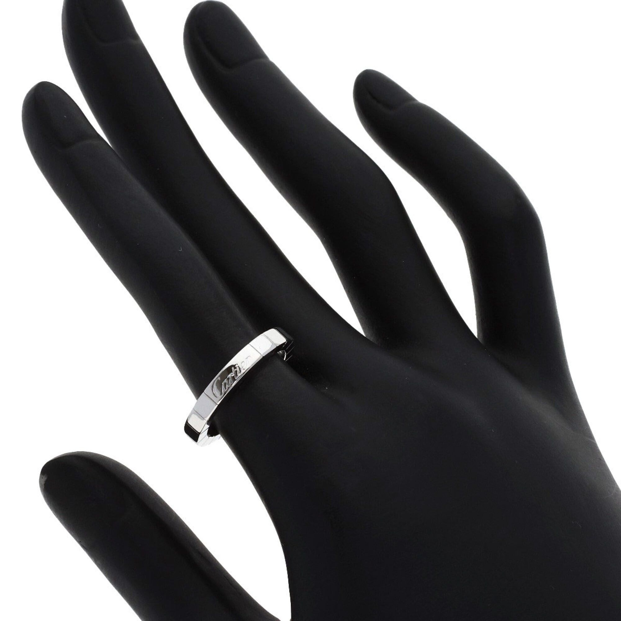 Cartier Cartier Lanieres #51 Ring, 18K White Gold, Women's. Size ONE SIZE - 6 Thumbnail