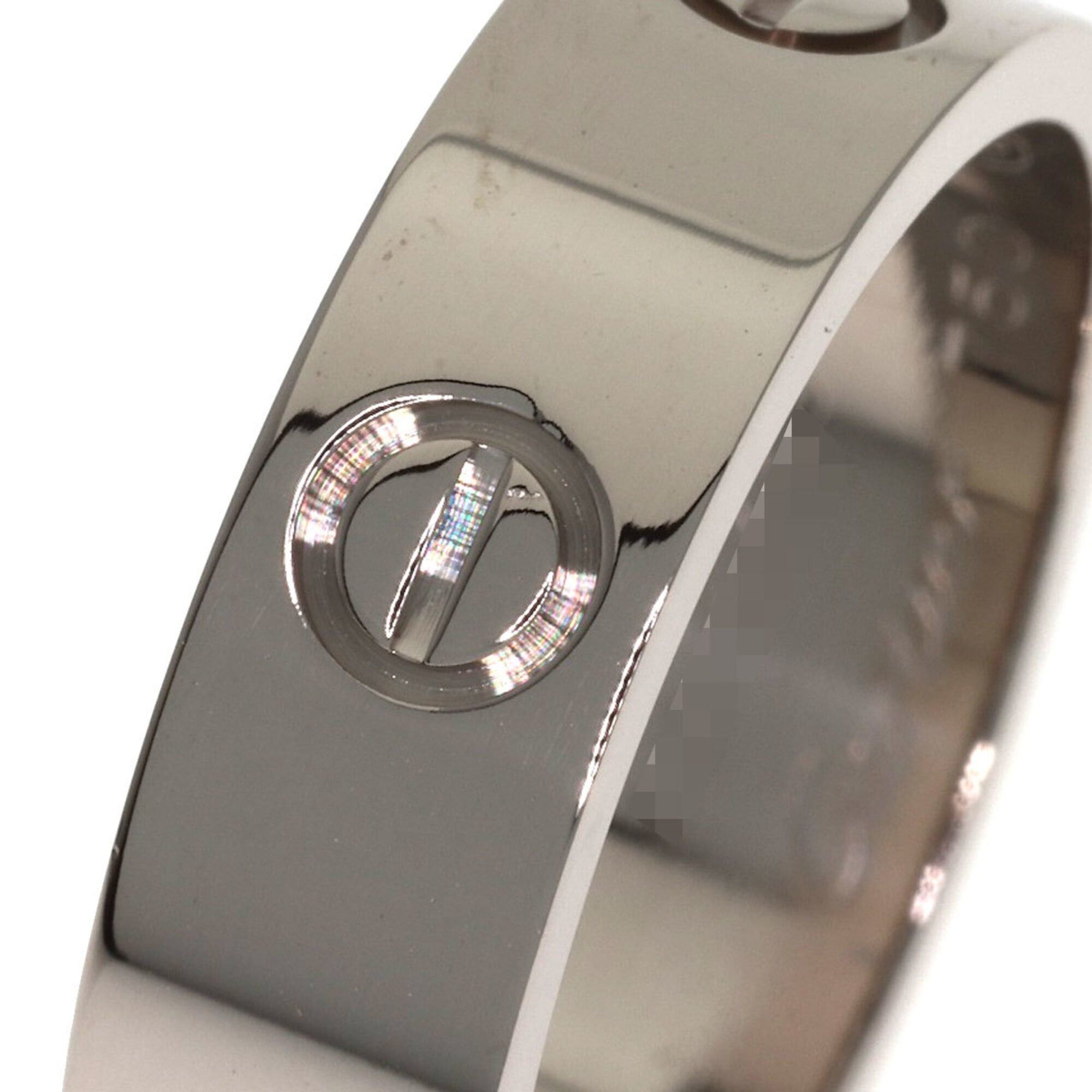 Cartier Cartier Love Ring #57, 18K White Gold, Women's Ring, CARTIER Size ONE SIZE - 7 Thumbnail
