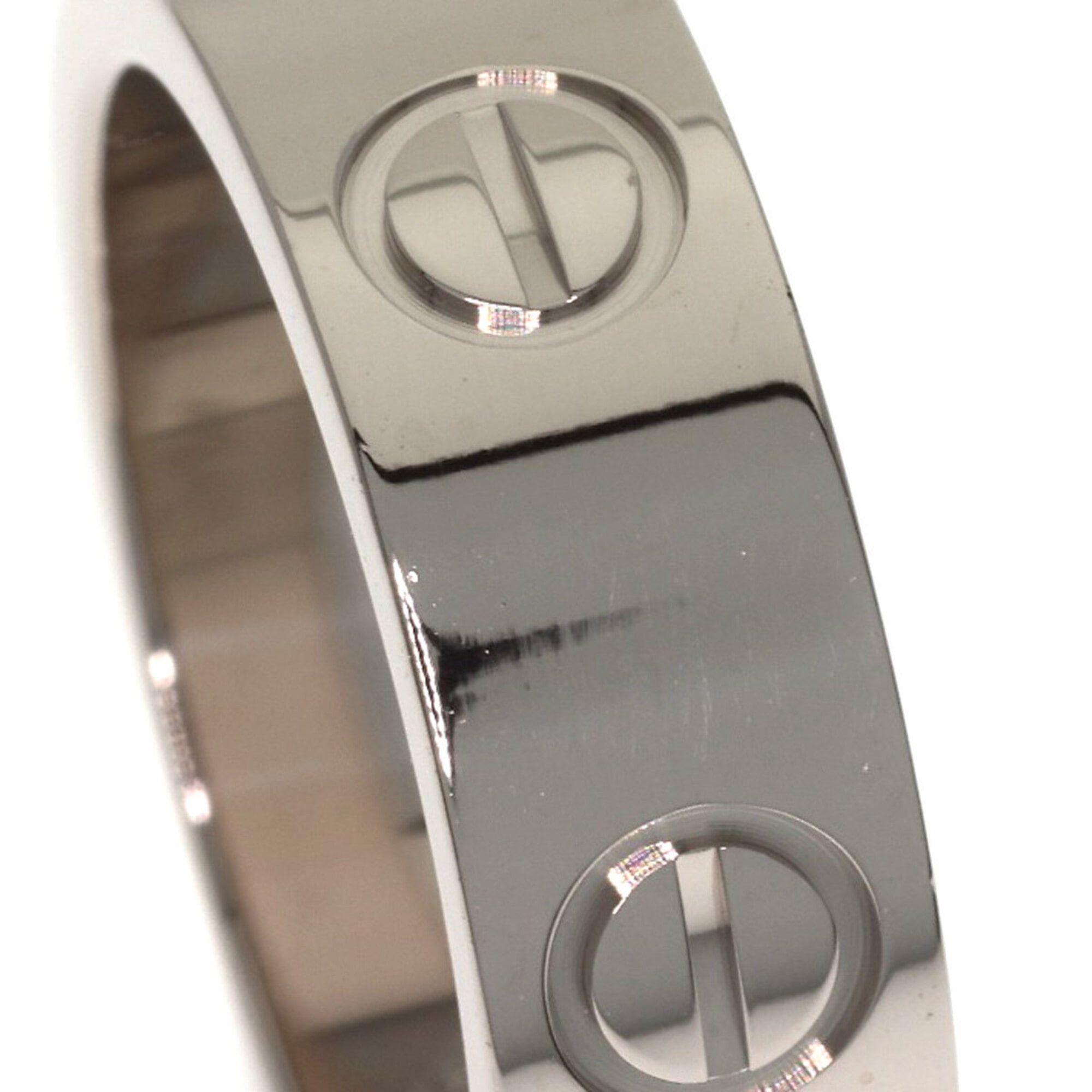 Cartier Cartier Love Ring #48, 18K White Gold, Women's Ring, CARTIER Size ONE SIZE - 6 Thumbnail