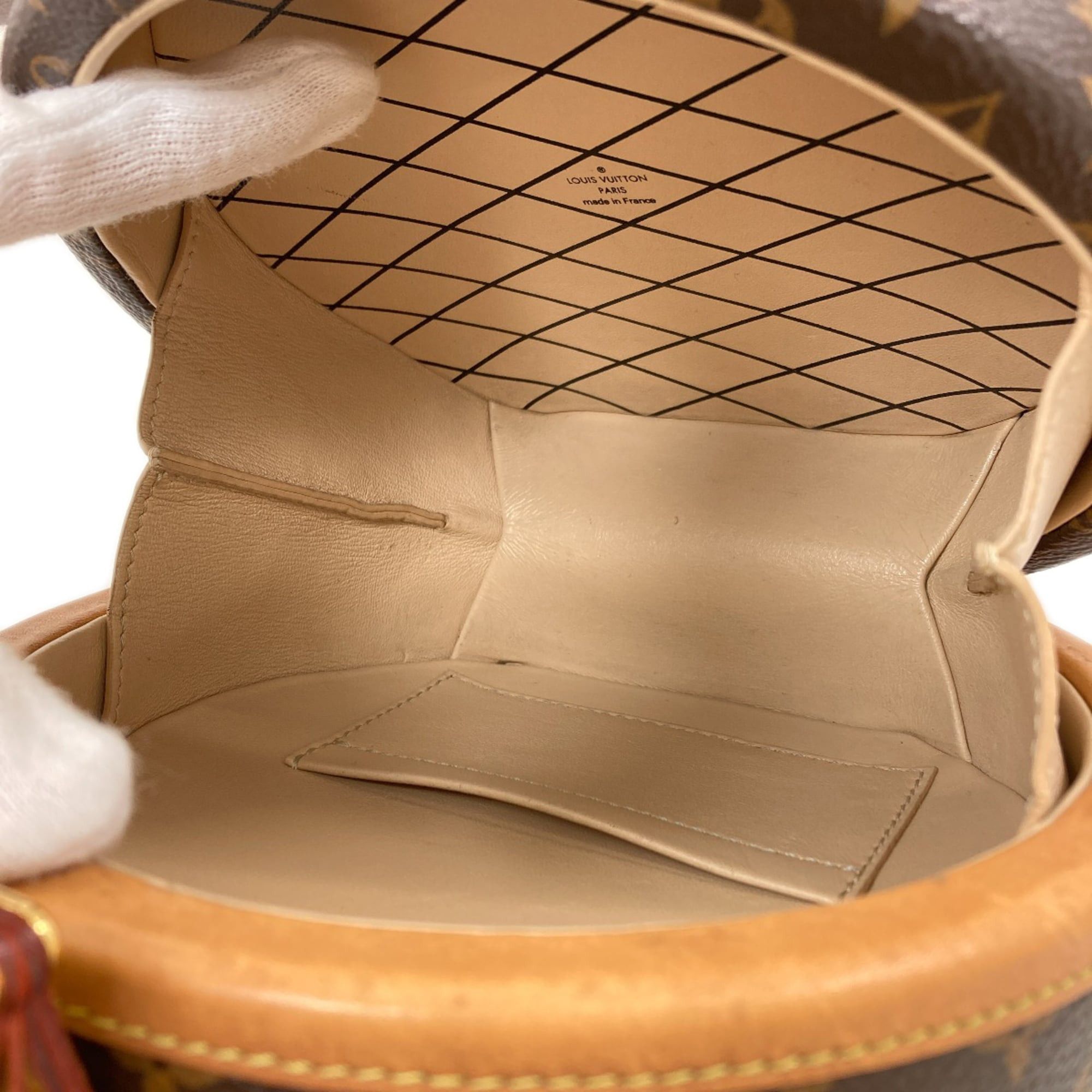 Louis Vuitton Louis Vuitton M43514 Petite Boite Chapeau Handbag, Monogram Canvas, Women's LOUIS VUITTON Size ONE SIZE - 5 Thumbnail