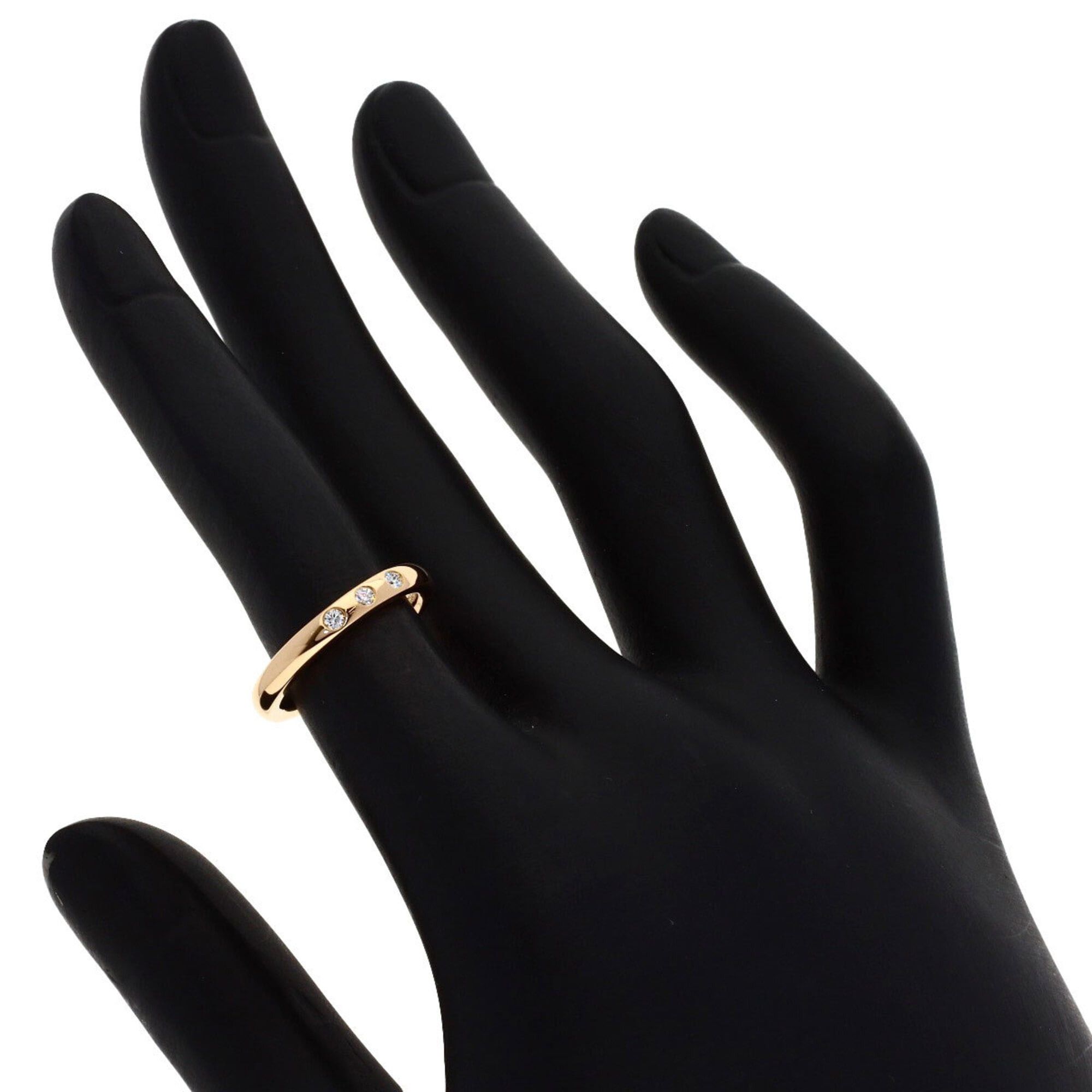 Tiffany & Co. Tiffany & Co. Stacking Band 3-Piece Diamond Ring, 18K Yellow Gold, Women's. Size ONE SIZE - 7 Thumbnail