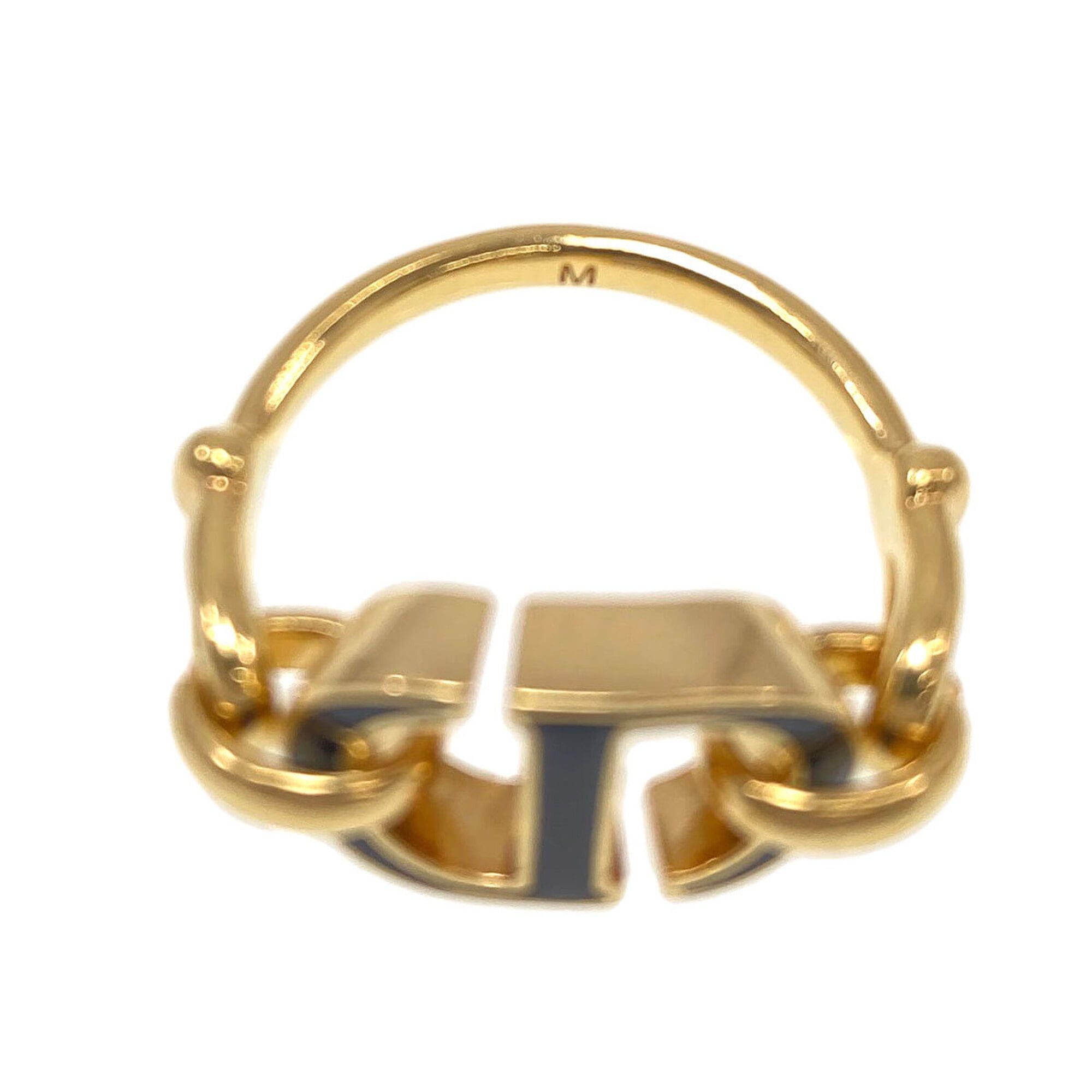 Dior Christian Dior 30 Montaigne CD Logo Ring - Metal Women's Size ONE SIZE - 5 Thumbnail