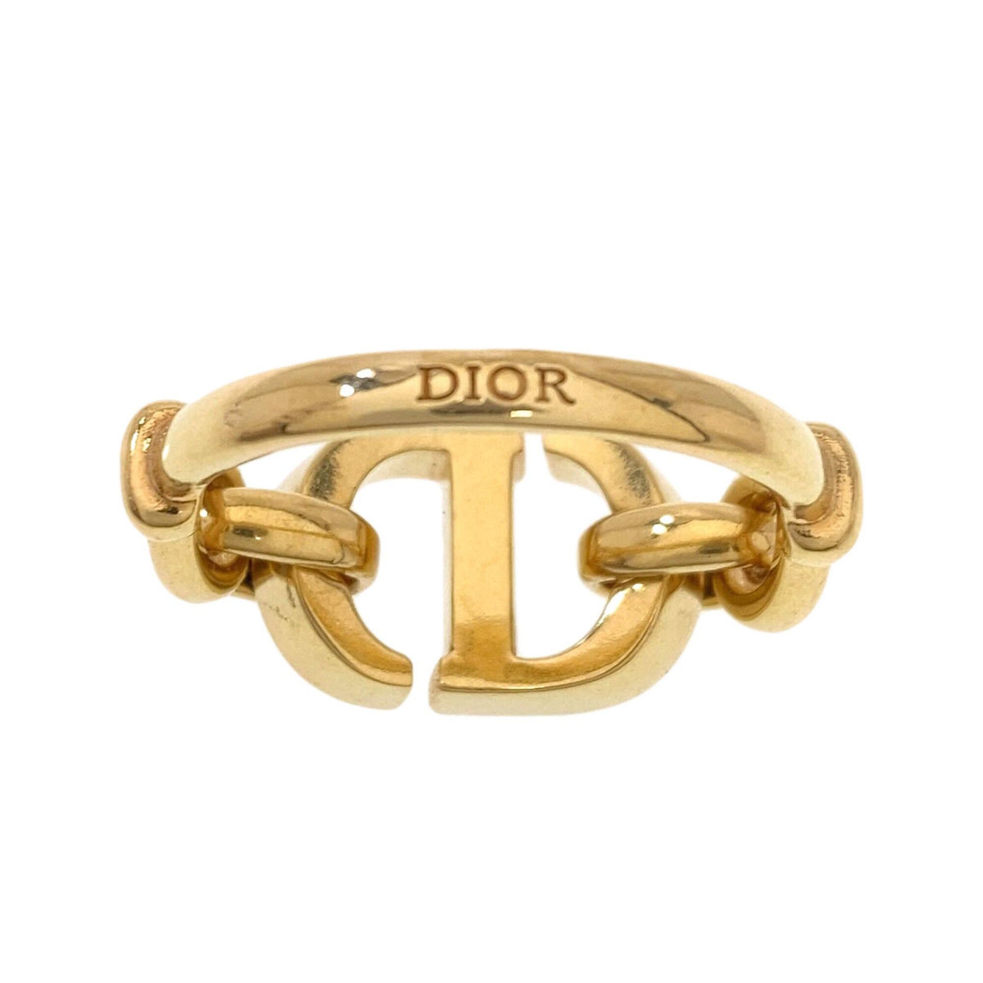 Dior Christian Dior 30 Montaigne CD Logo Ring - Metal Women's Size ONE SIZE - 4 Thumbnail