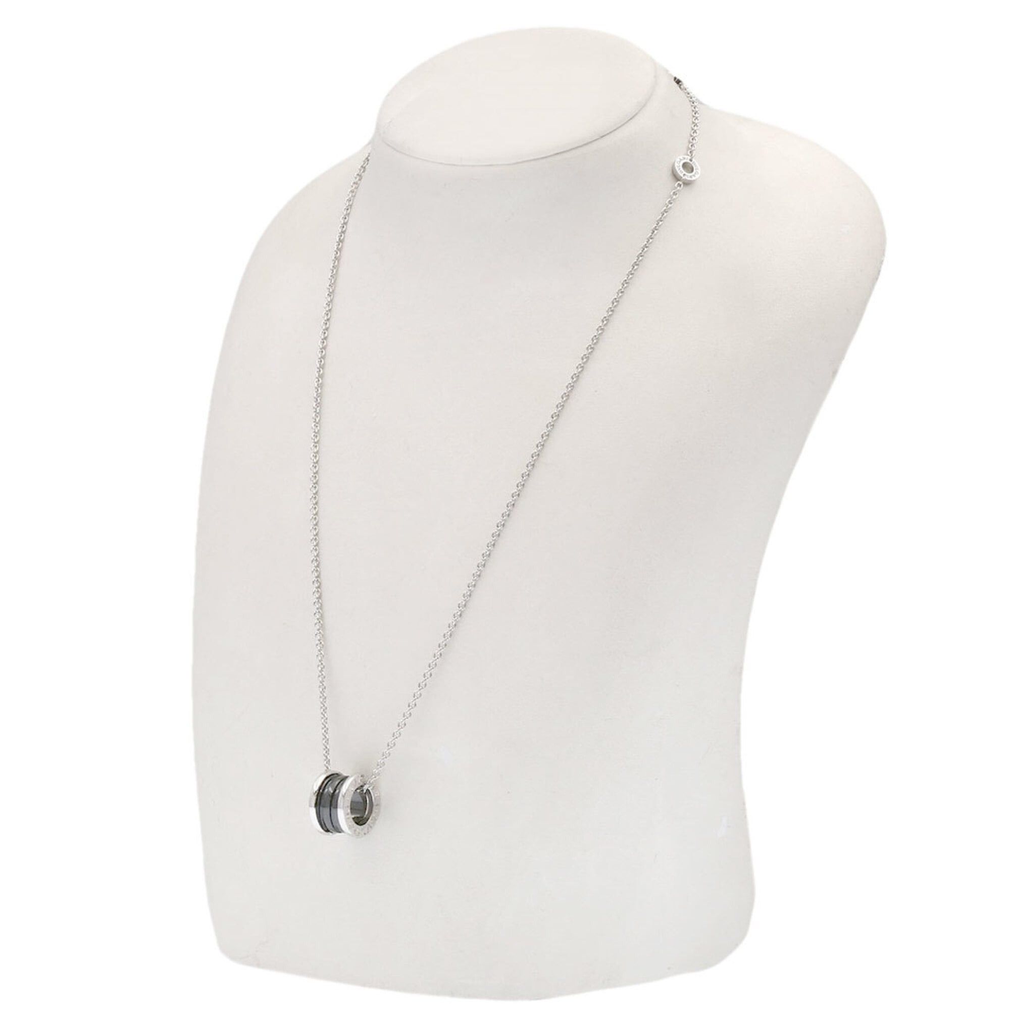 Bvlgari BVLGARI B-zero1 Save the Children Necklace, Silver/Ceramic, Women's Size ONE SIZE - 6 Thumbnail