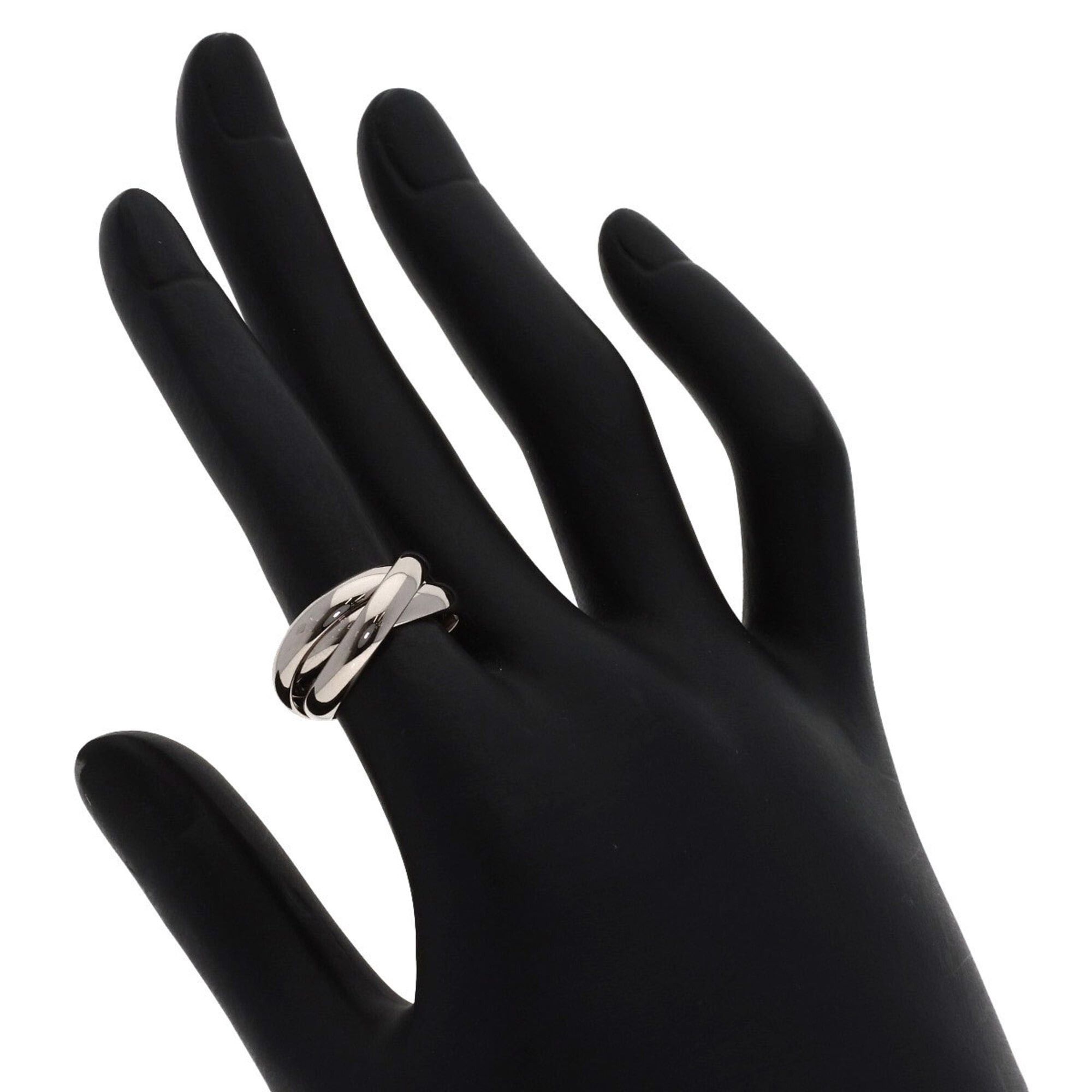 Cartier Cartier Trinity #50 Ring, 18K White Gold, Women's, CARTIER Size ONE SIZE - 4 Thumbnail